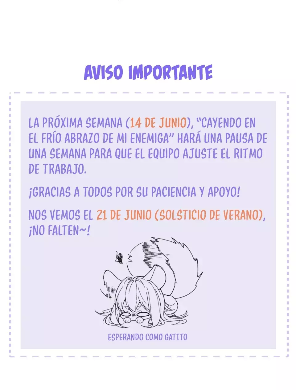 Cayendo en el frío abrazo de mi enemiga Capitulo 8 página 18