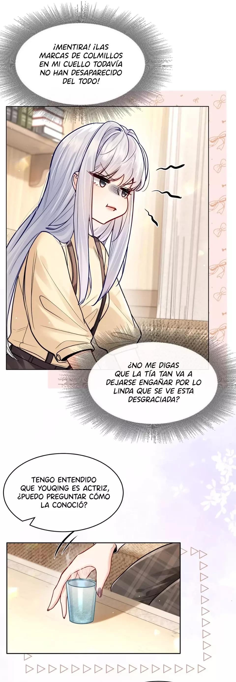 Cayendo en el frío abrazo de mi enemiga Capitulo 8 página 9