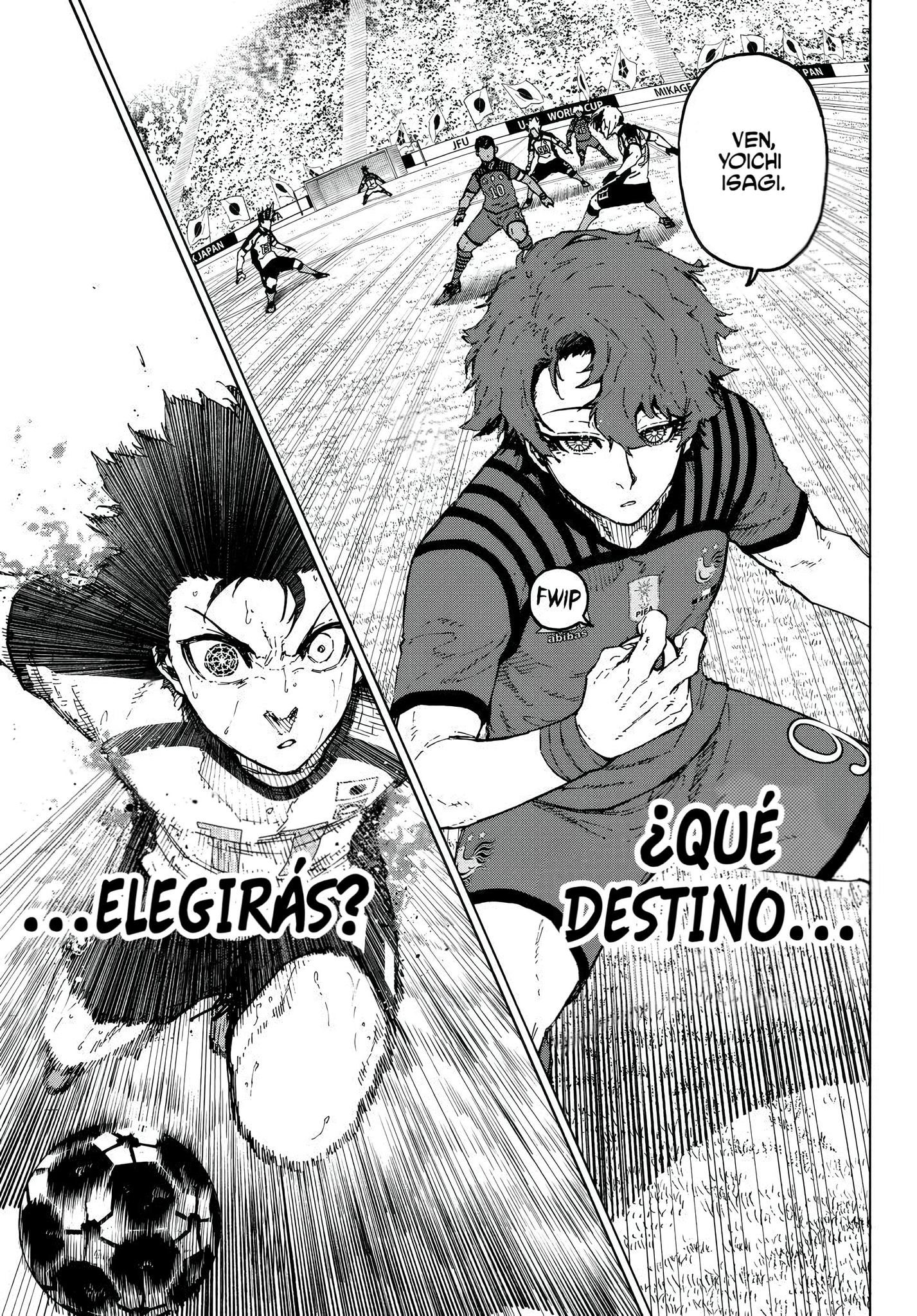 Blue Lock Capitulo 345 página 3