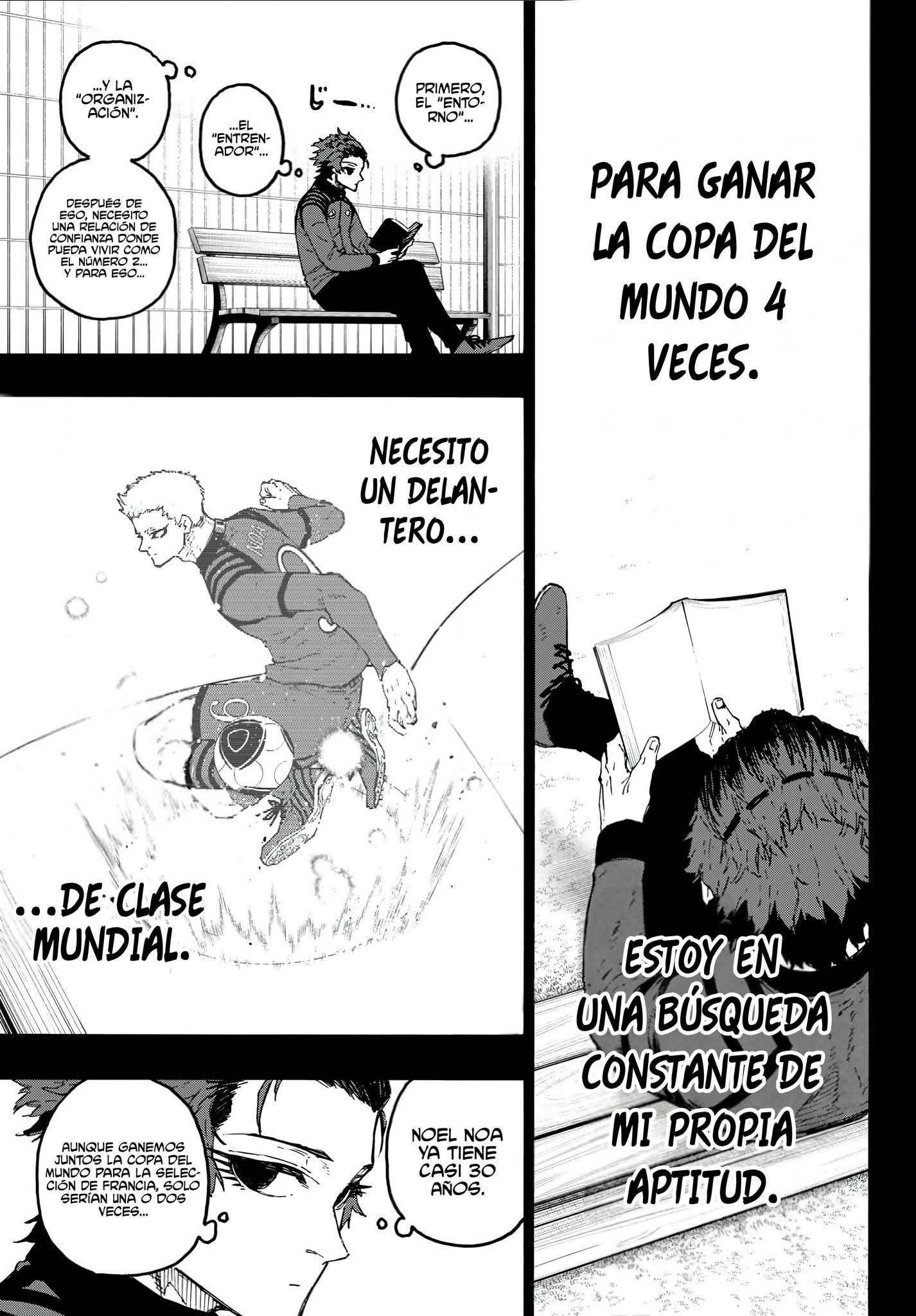 Blue Lock Capitulo 343 página 3