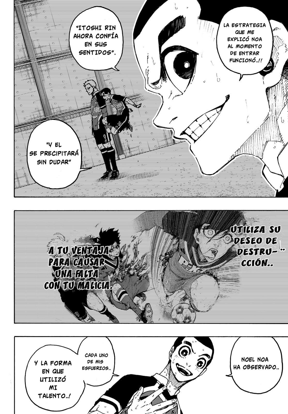Blue Lock Capitulo 278: ◯▢△ página 3