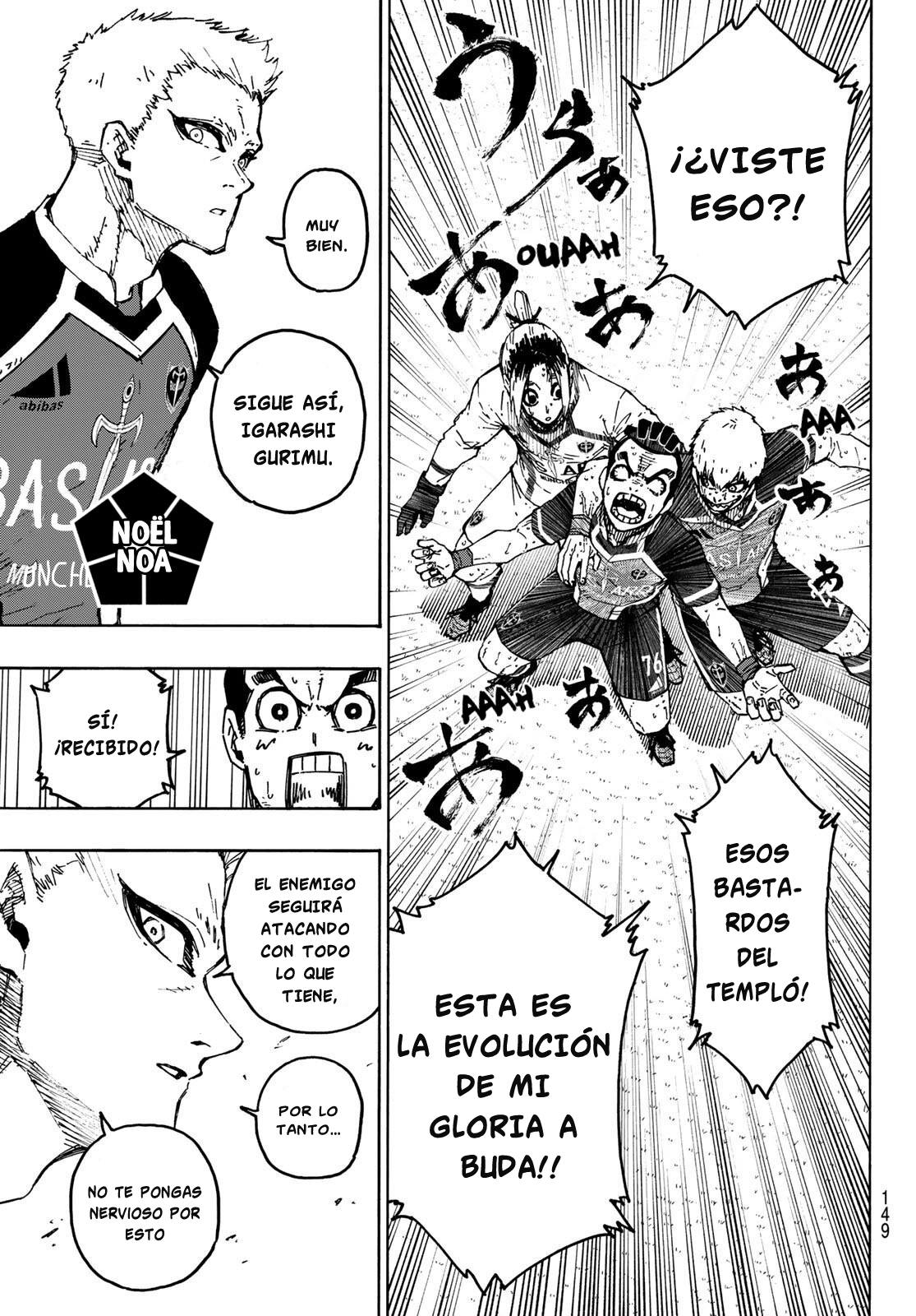 Blue Lock Capitulo 278: ◯▢△ página 4