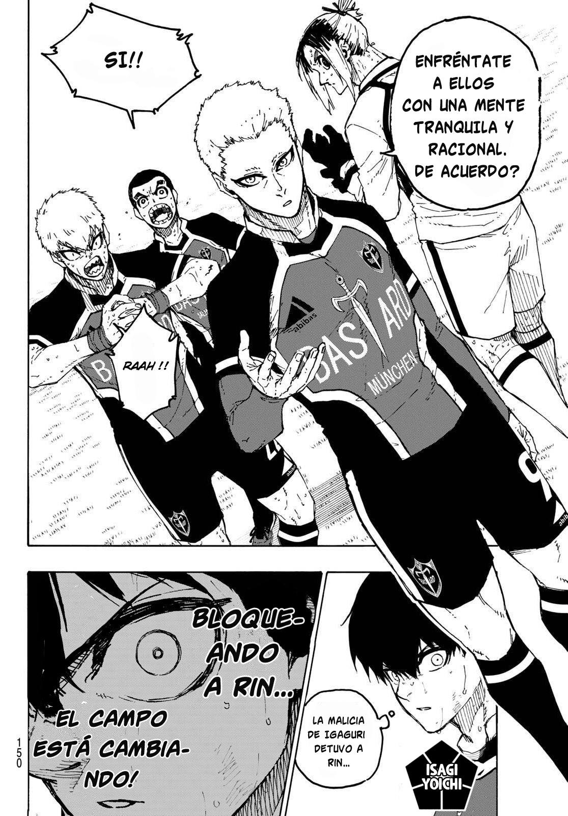 Blue Lock Capitulo 278: ◯▢△ página 5