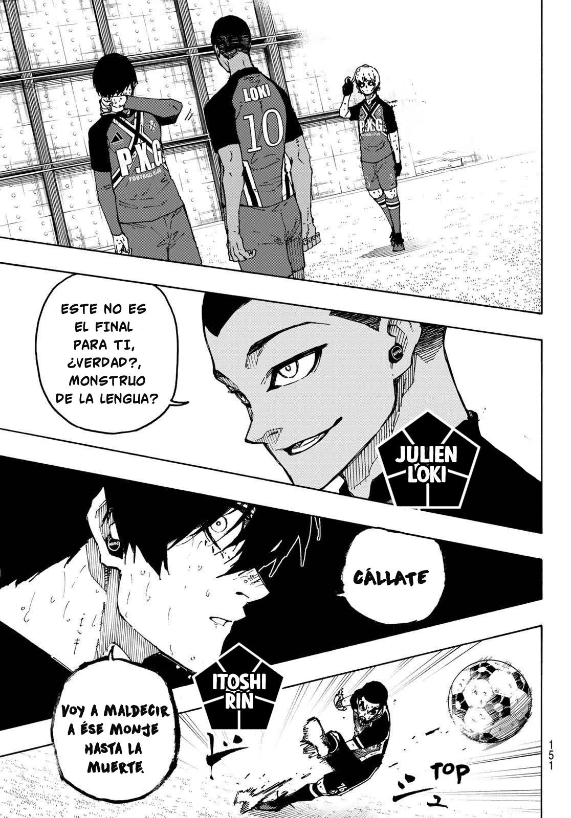 Blue Lock Capitulo 278: ◯▢△ página 6