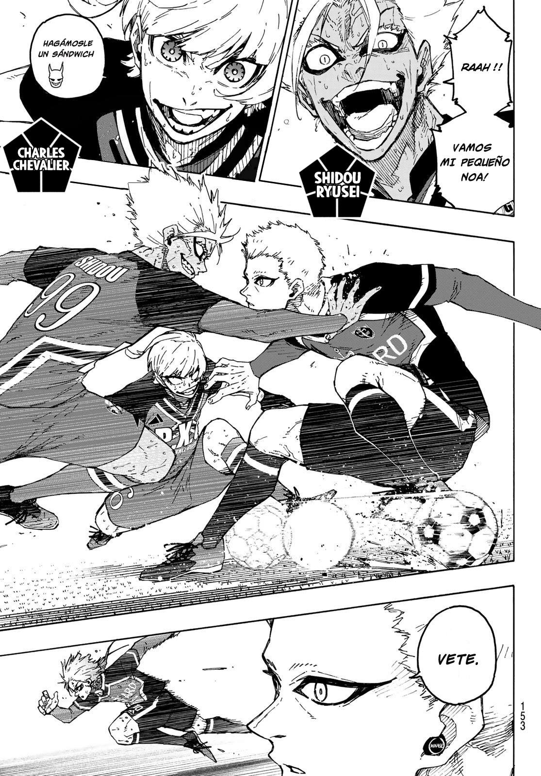 Blue Lock Capitulo 278: ◯▢△ página 8