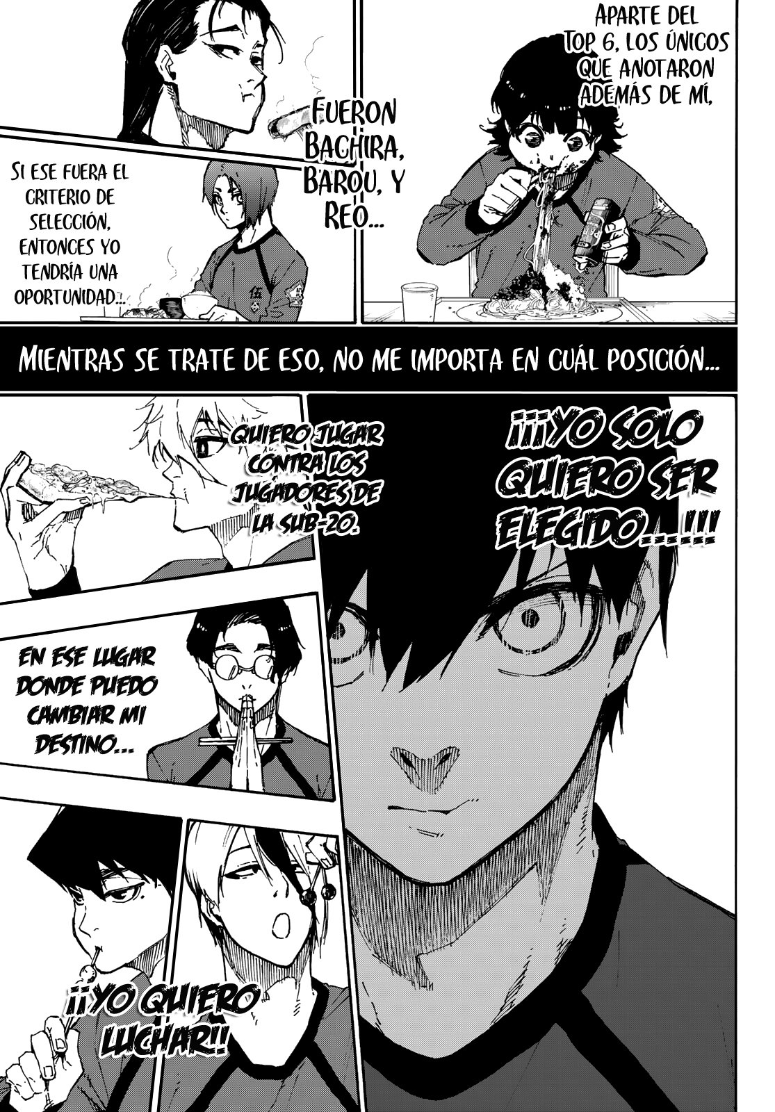 Blue Lock Capitulo 108: Top 11 página 5