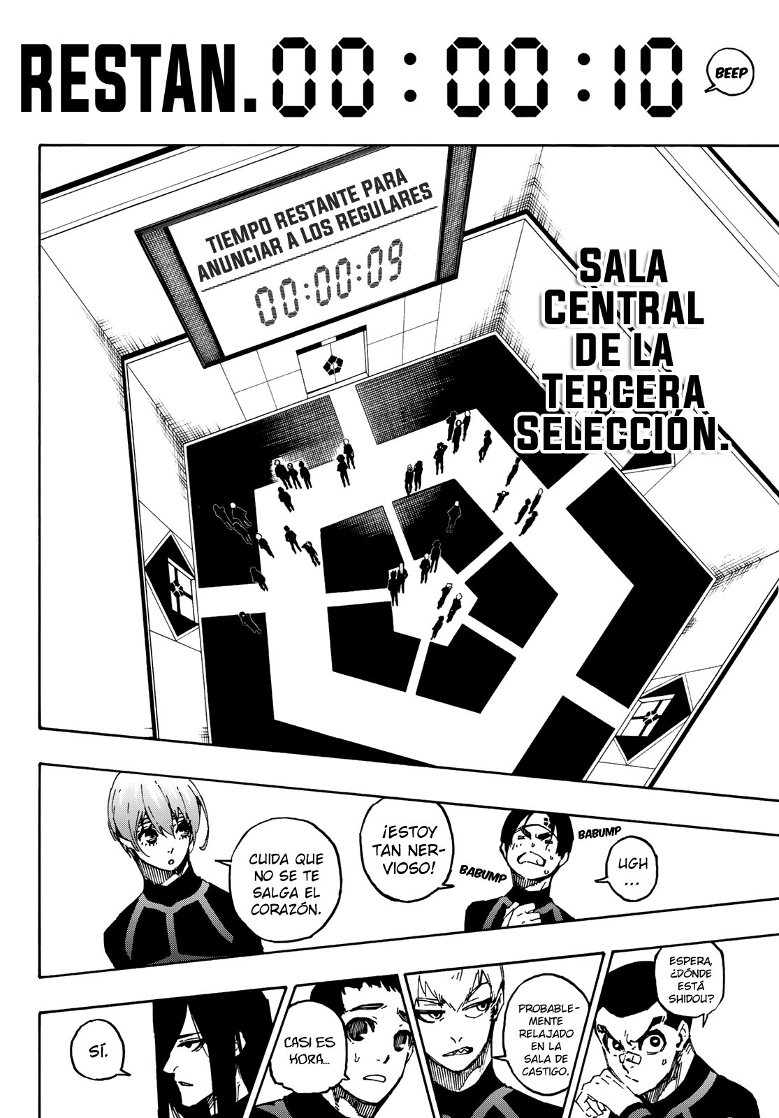 Blue Lock Capitulo 108: Top 11 página 8