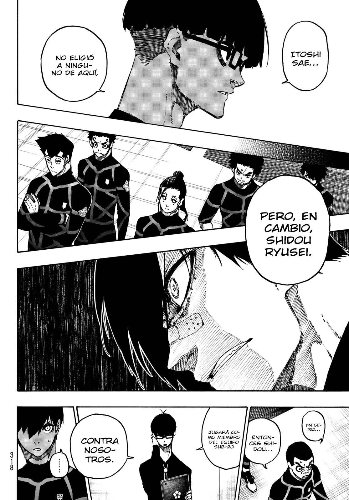 Blue Lock Capitulo 109: Batallón página 14