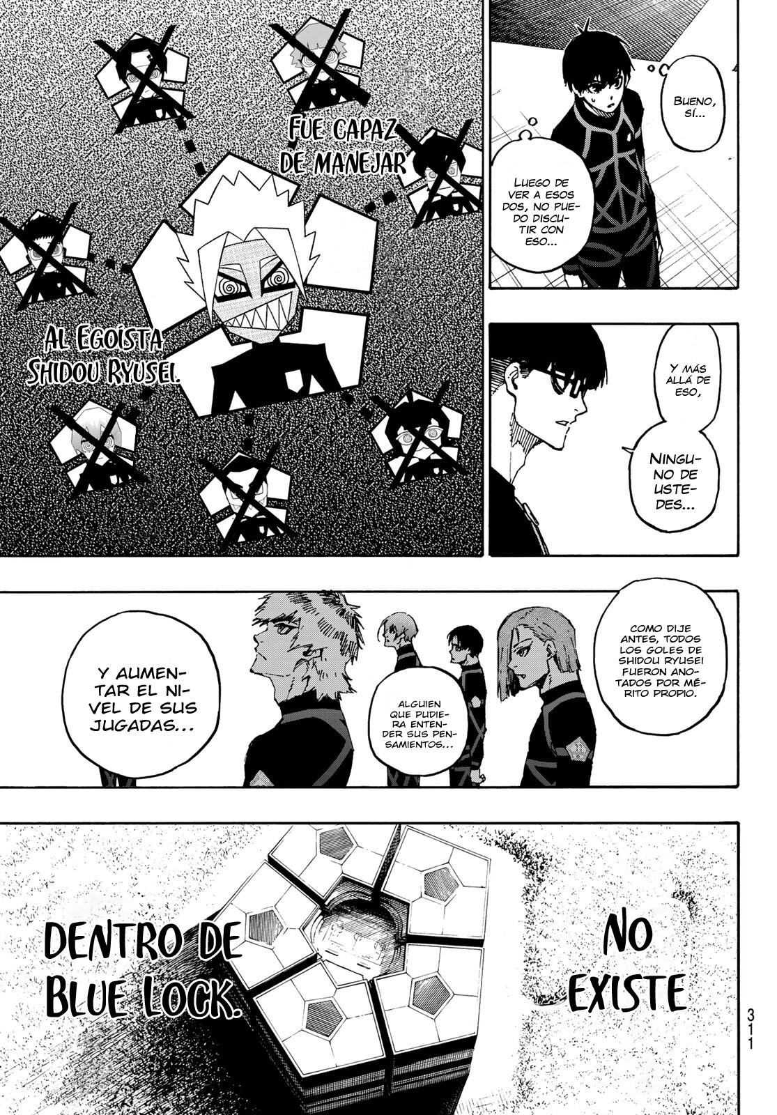 Blue Lock Capitulo 109: Batallón página 7