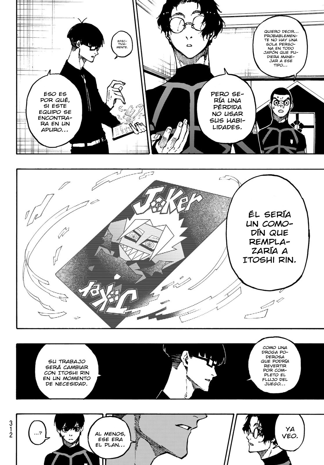Blue Lock Capitulo 109: Batallón página 8