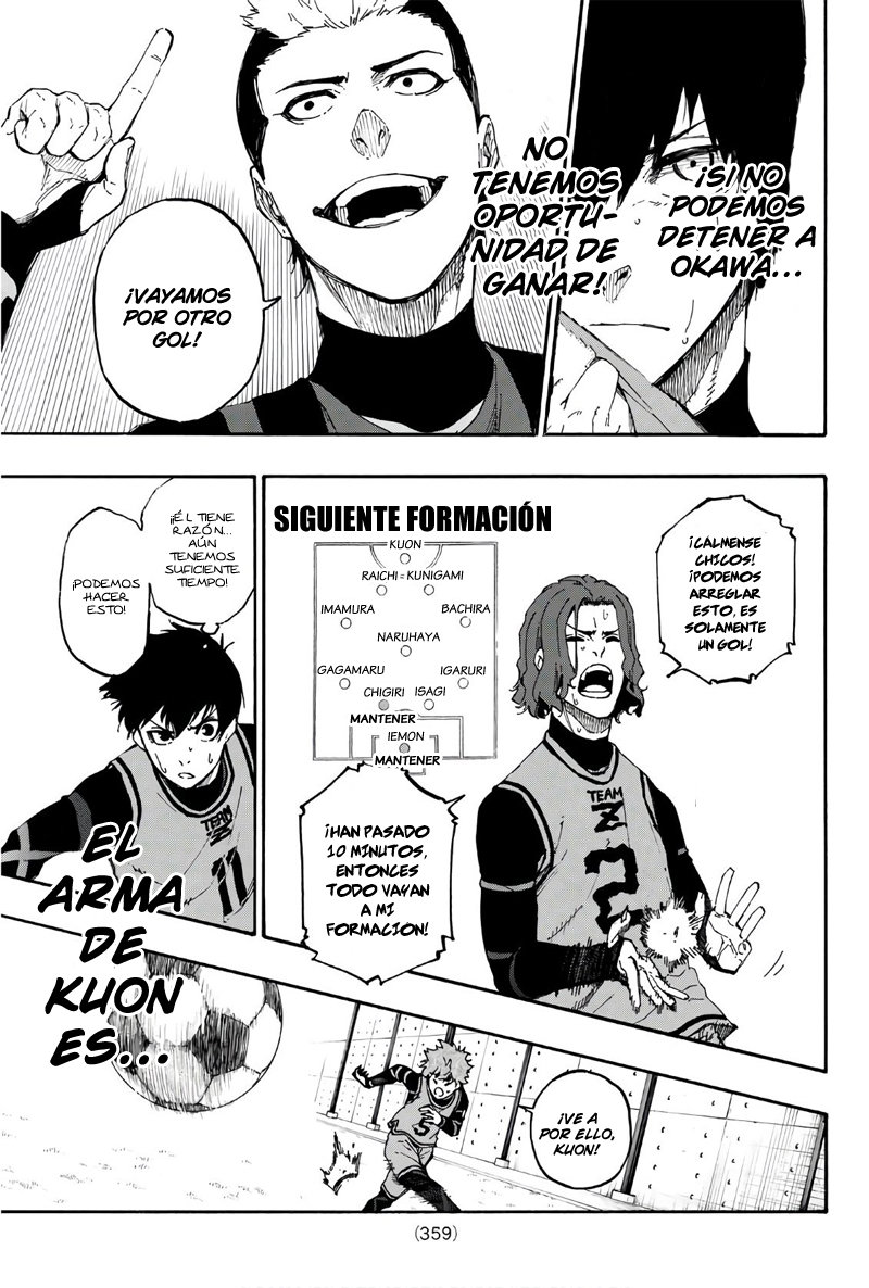 Blue Lock Capitulo 11: Premonición e Intuición página 6