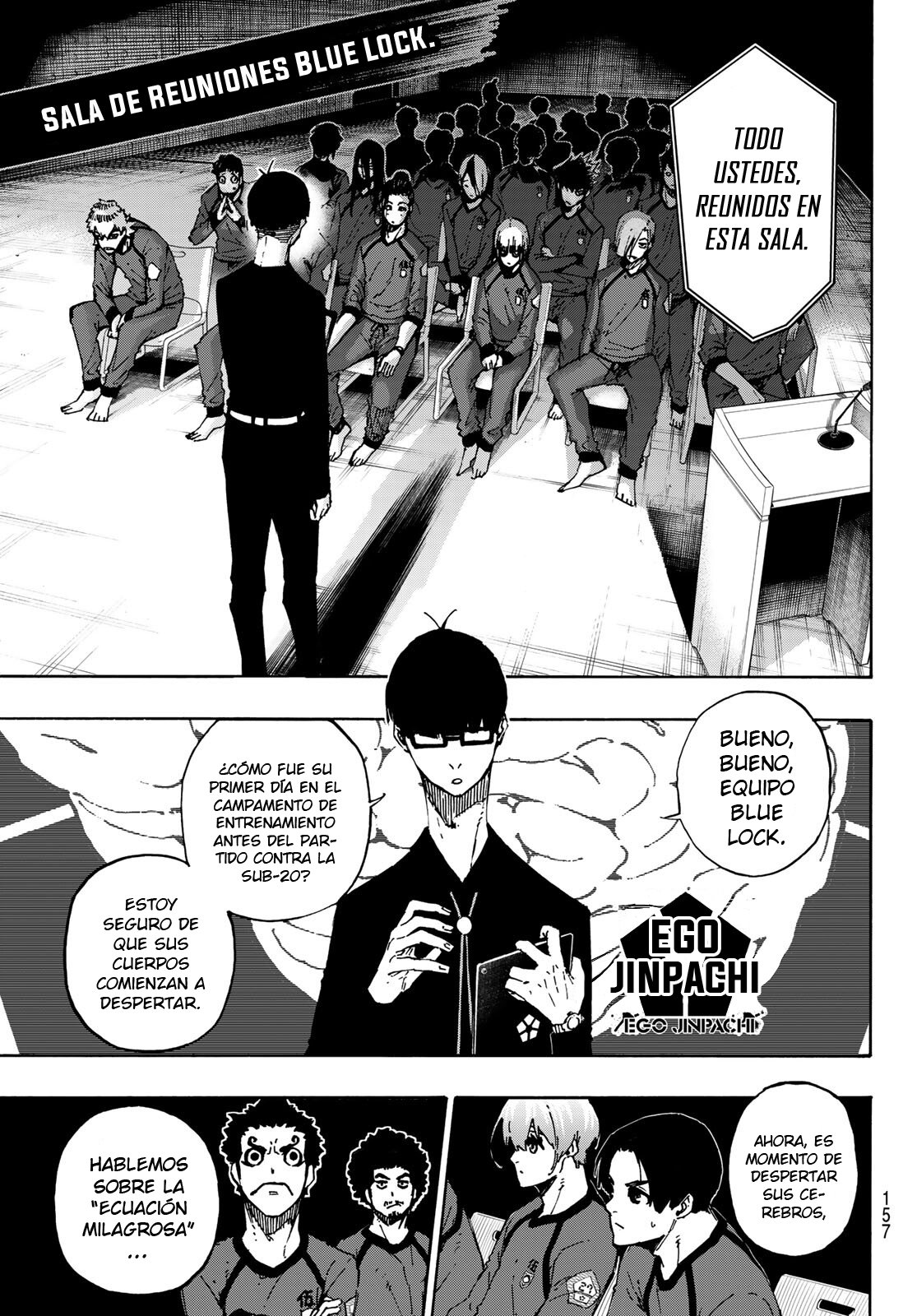 Blue Lock Capitulo 110: Recién llegado página 20