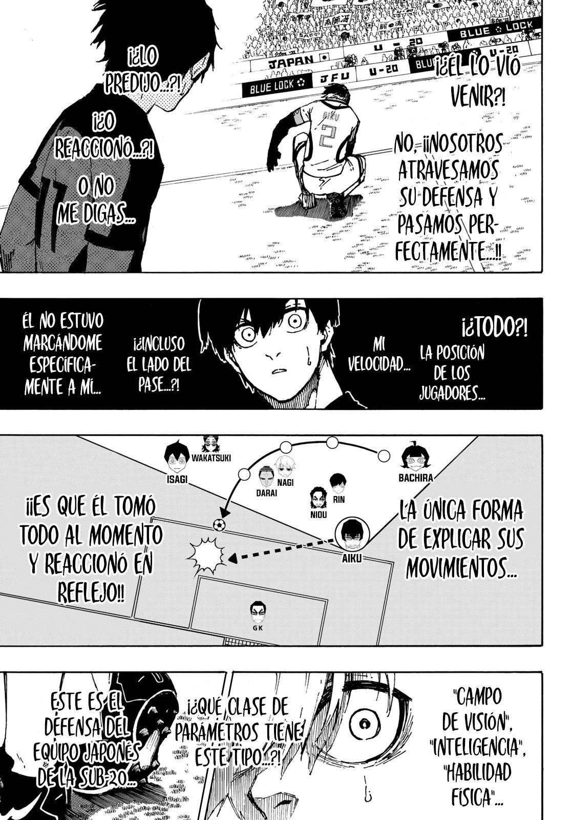 Blue Lock Capitulo 113: Policias y ladrones. página 17