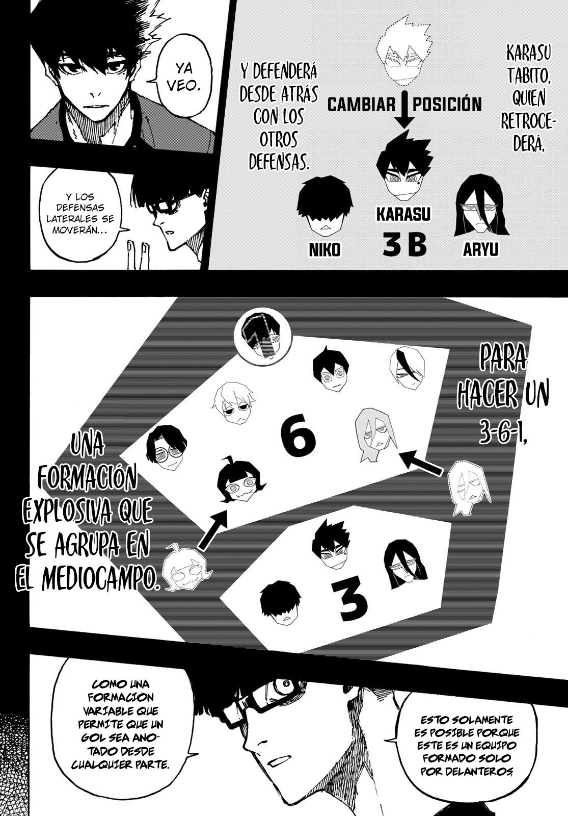 Blue Lock Capitulo 113: Policias y ladrones. página 8