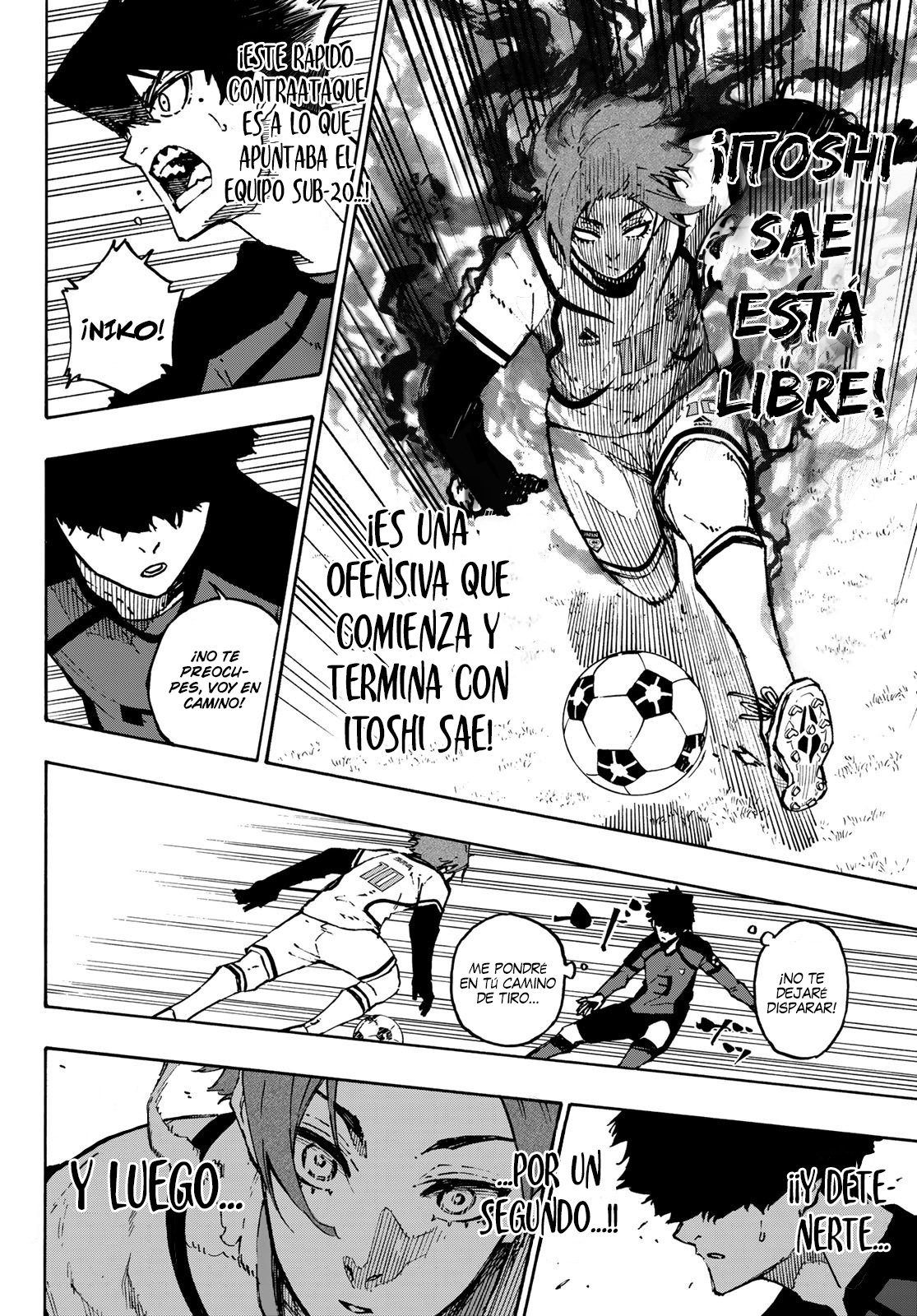 Blue Lock Capitulo 115: Itoshi Sae. página 7
