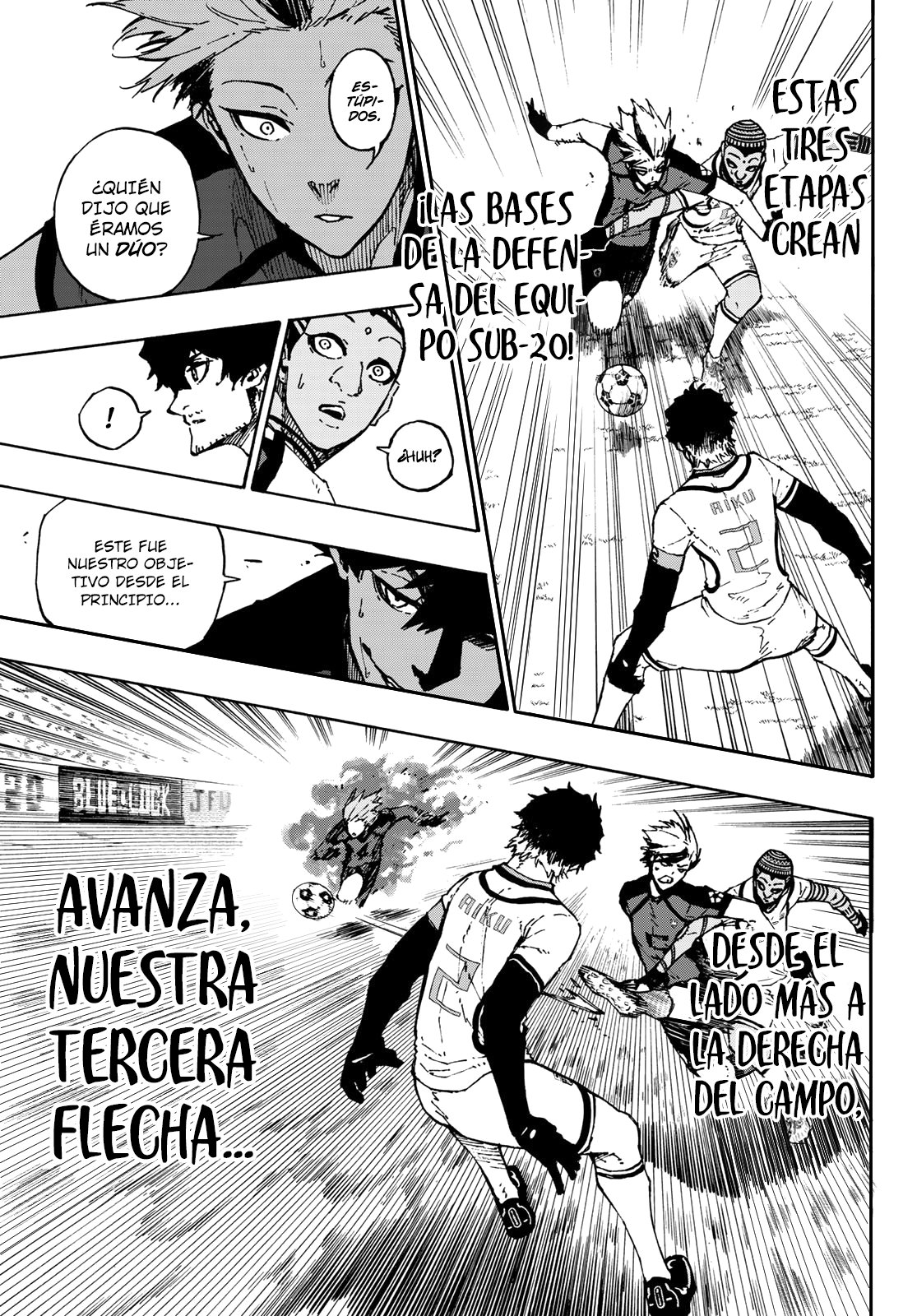 Blue Lock Capitulo 119: Tercera flecha. página 19
