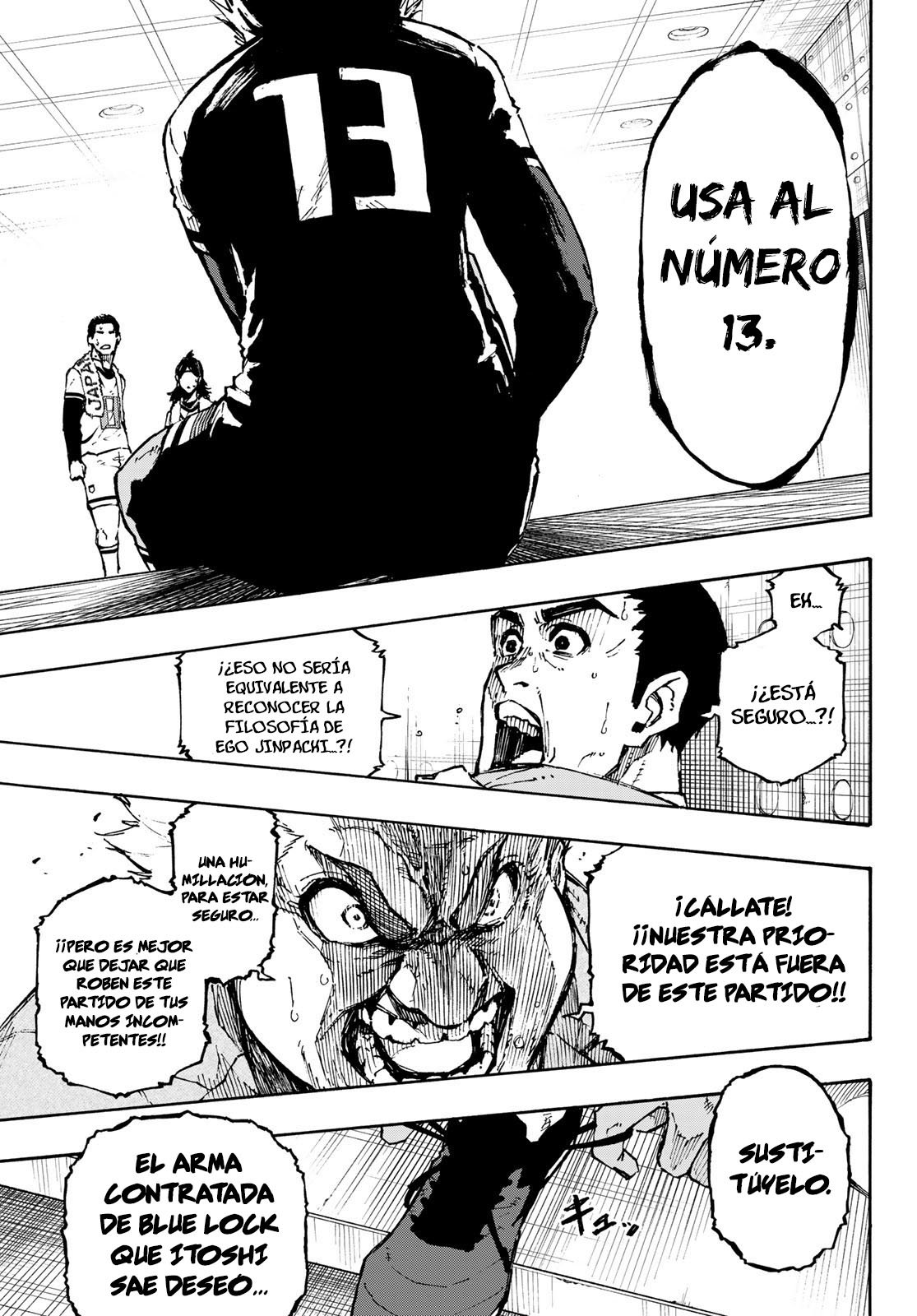 Blue Lock Capitulo 122: Titular página 18