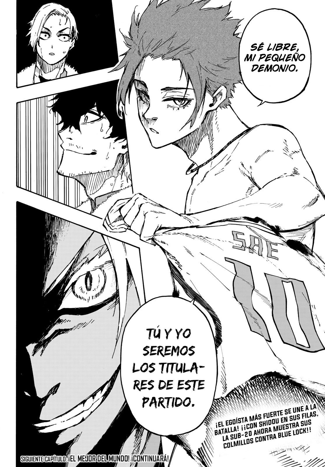 Blue Lock Capitulo 122: Titular página 20