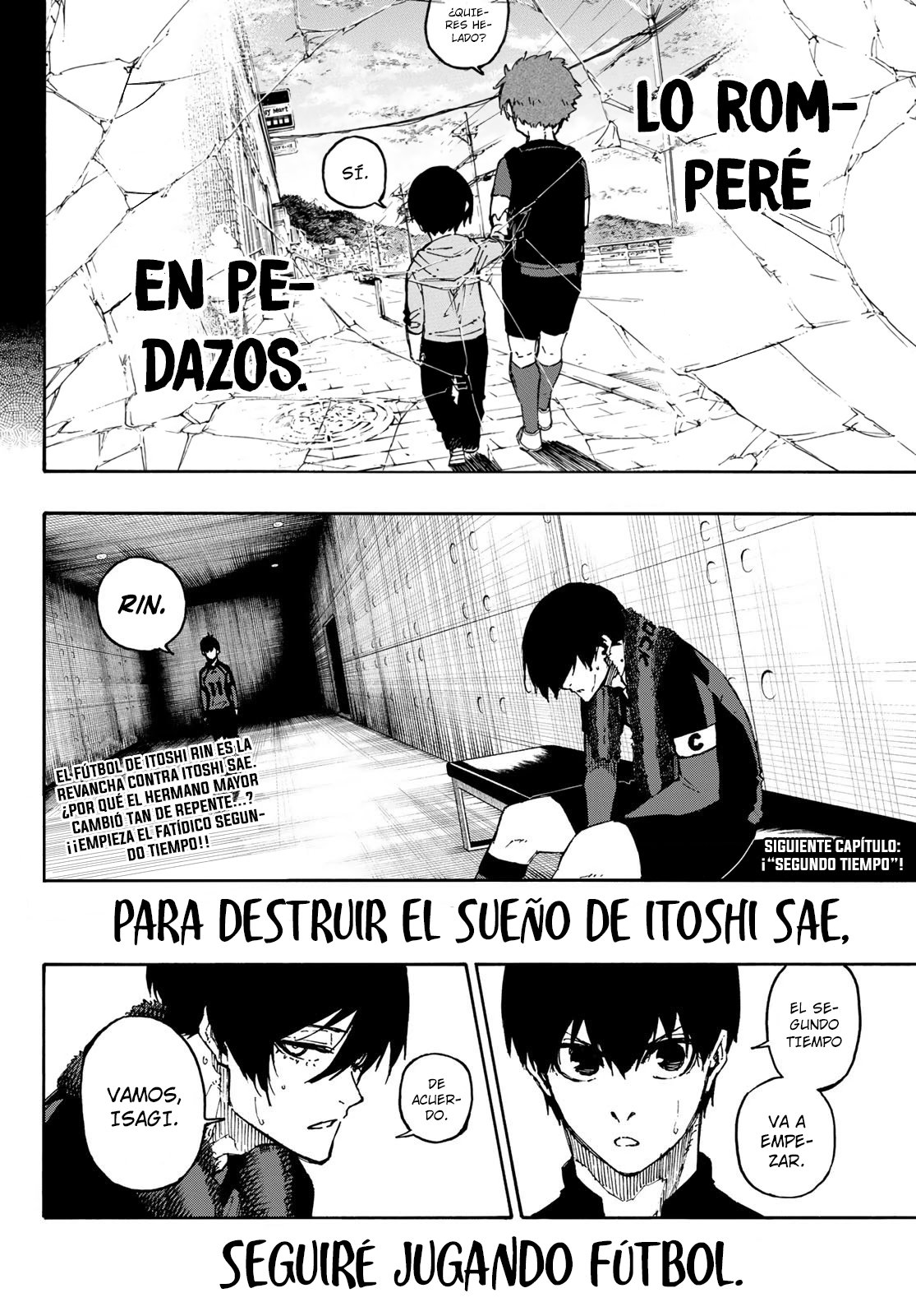 Blue Lock Capitulo 125: En pedazos. página 19