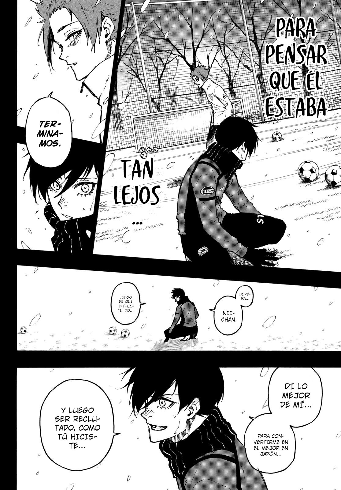 Blue Lock Capitulo 125: En pedazos. página 8