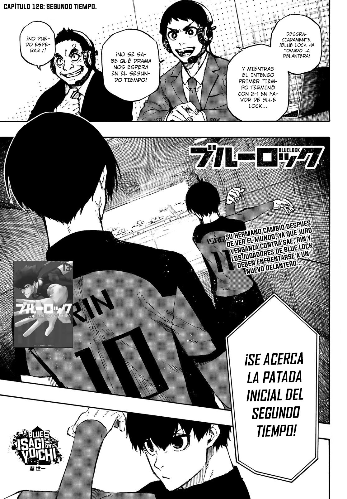 Blue Lock Capitulo 126: Segundo tiempo. página 2