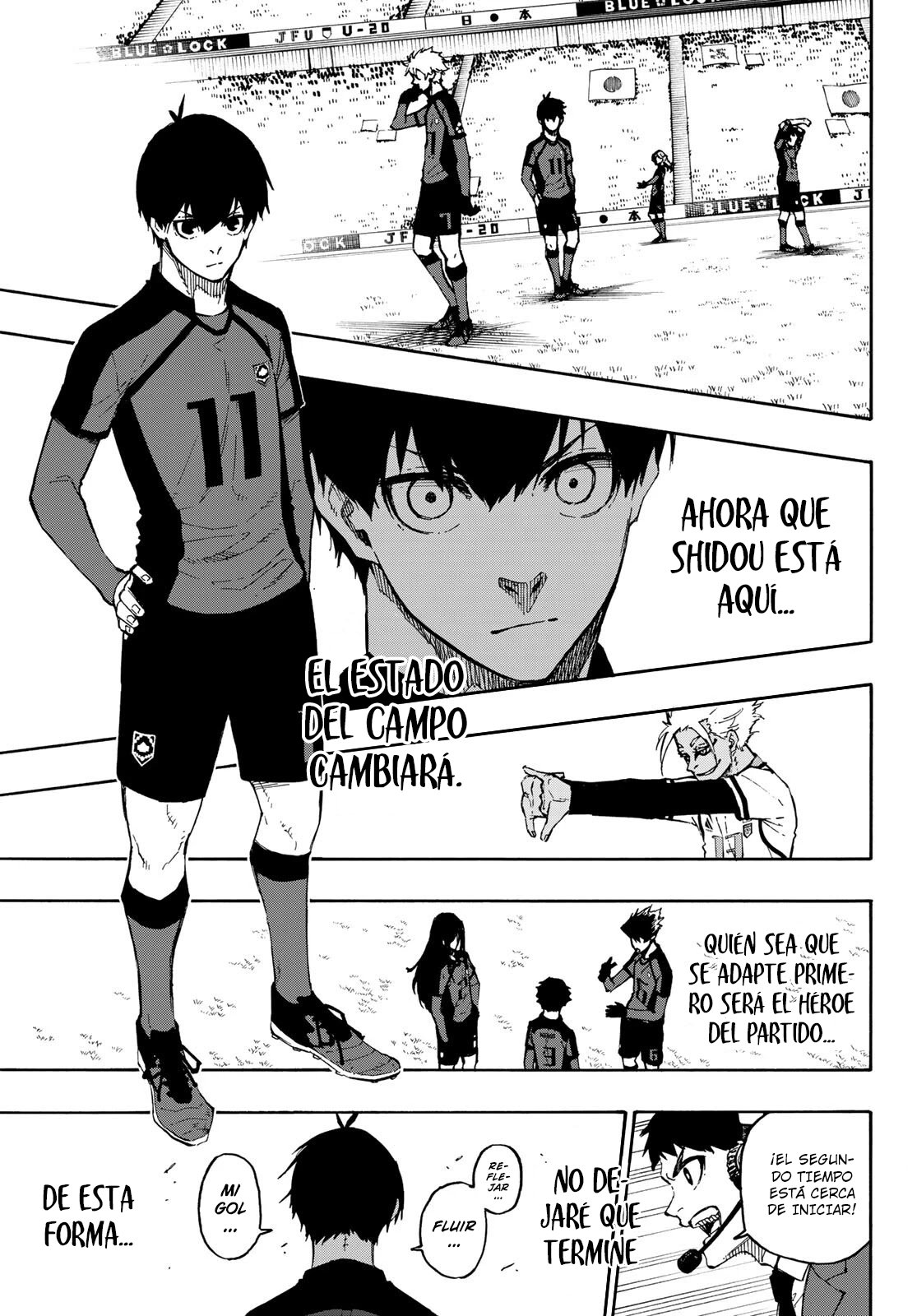 Blue Lock Capitulo 126: Segundo tiempo. página 8