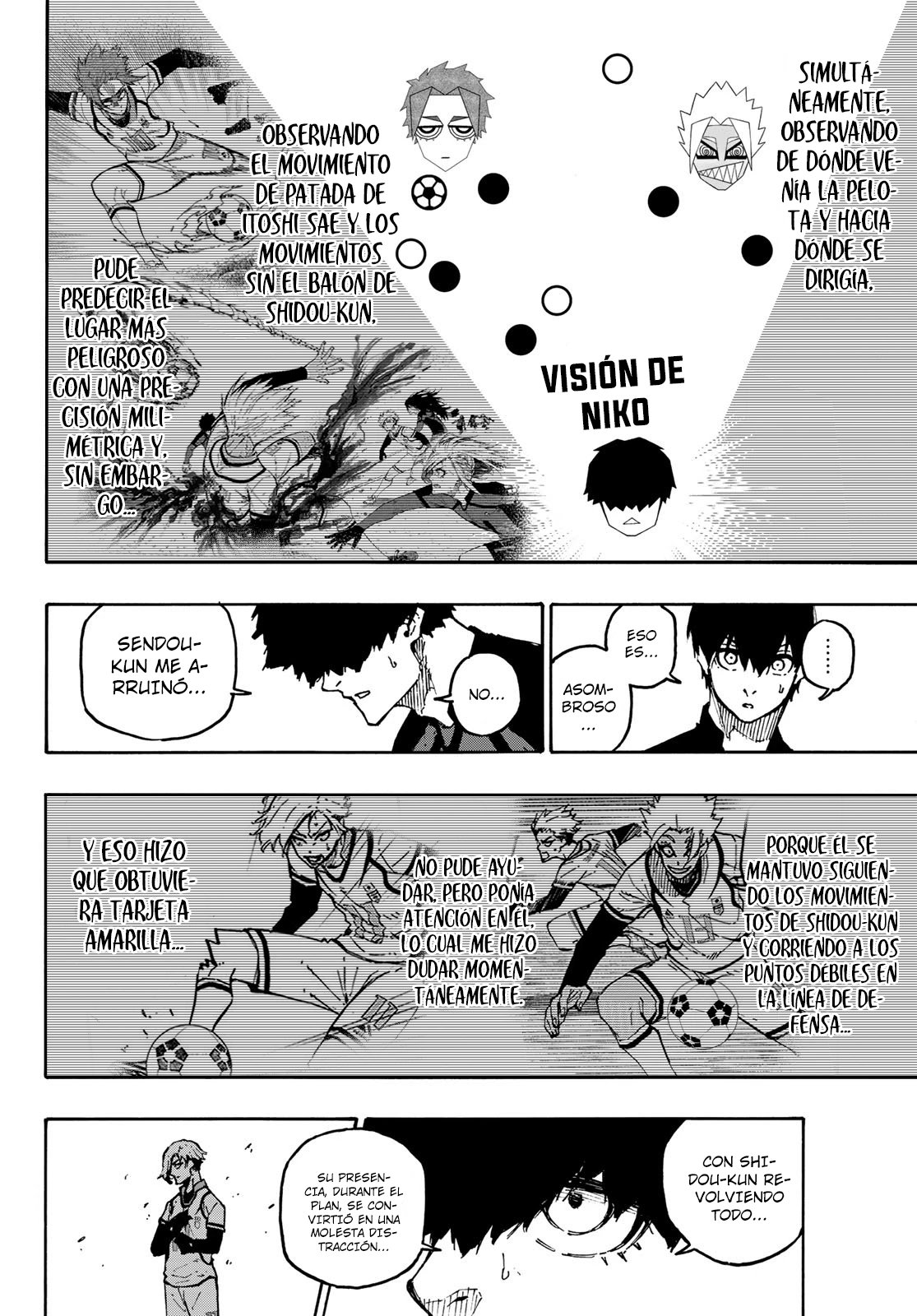 Blue Lock Capitulo 127: Tiro del Dragón. página 5