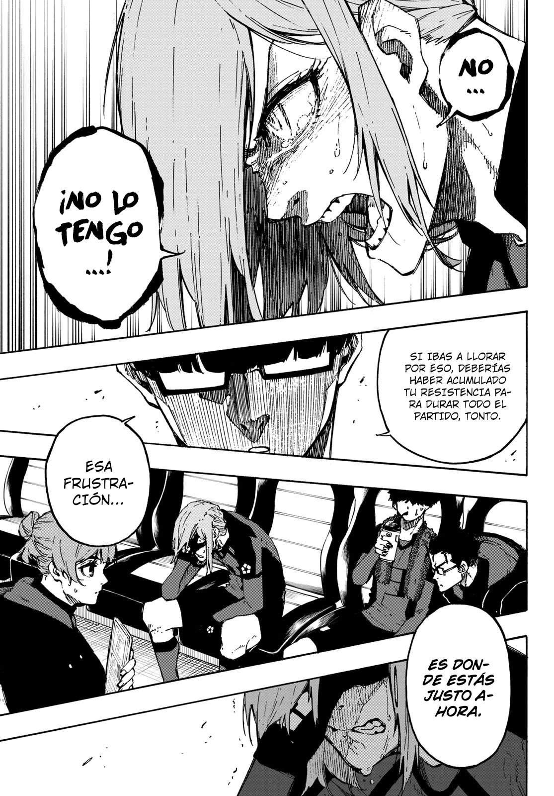 Blue Lock Capitulo 128: Cambiando de actores. página 17