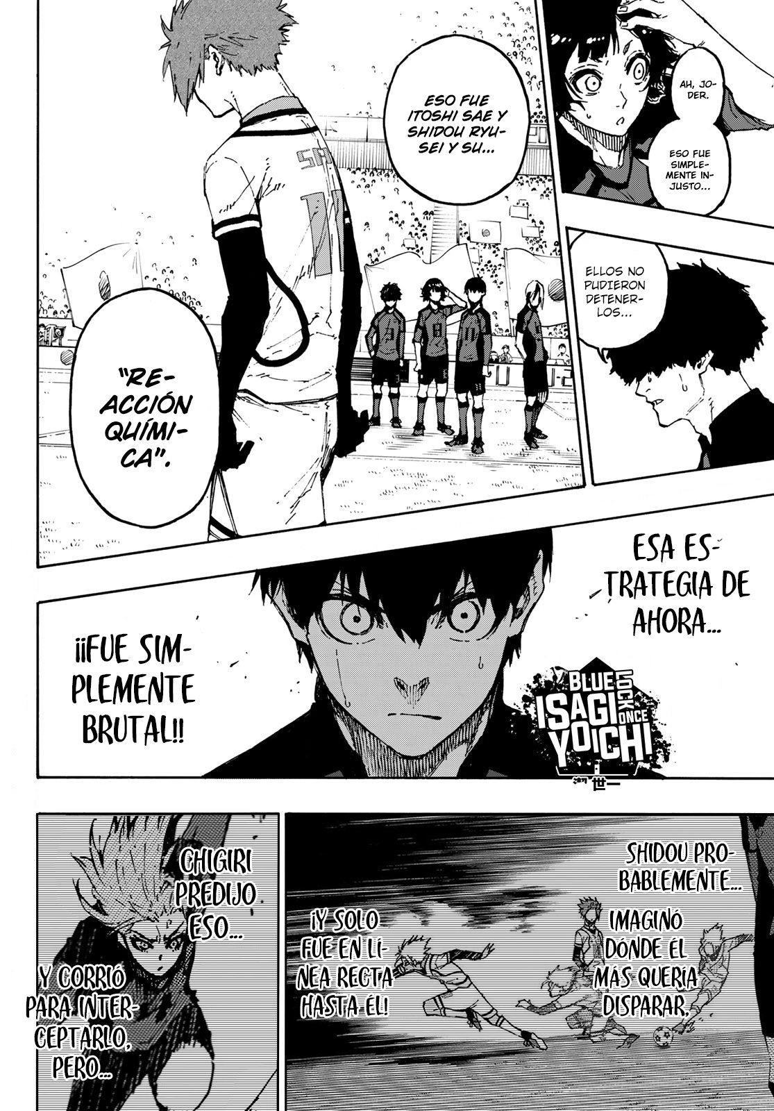 Blue Lock Capitulo 128: Cambiando de actores. página 4