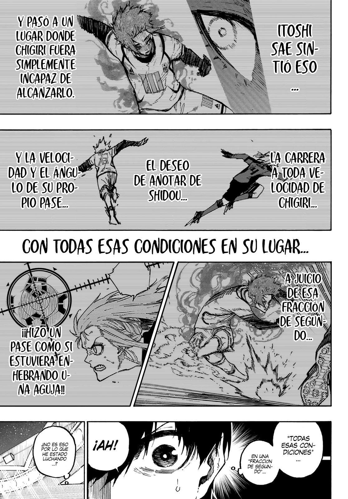 Blue Lock Capitulo 128: Cambiando de actores. página 5