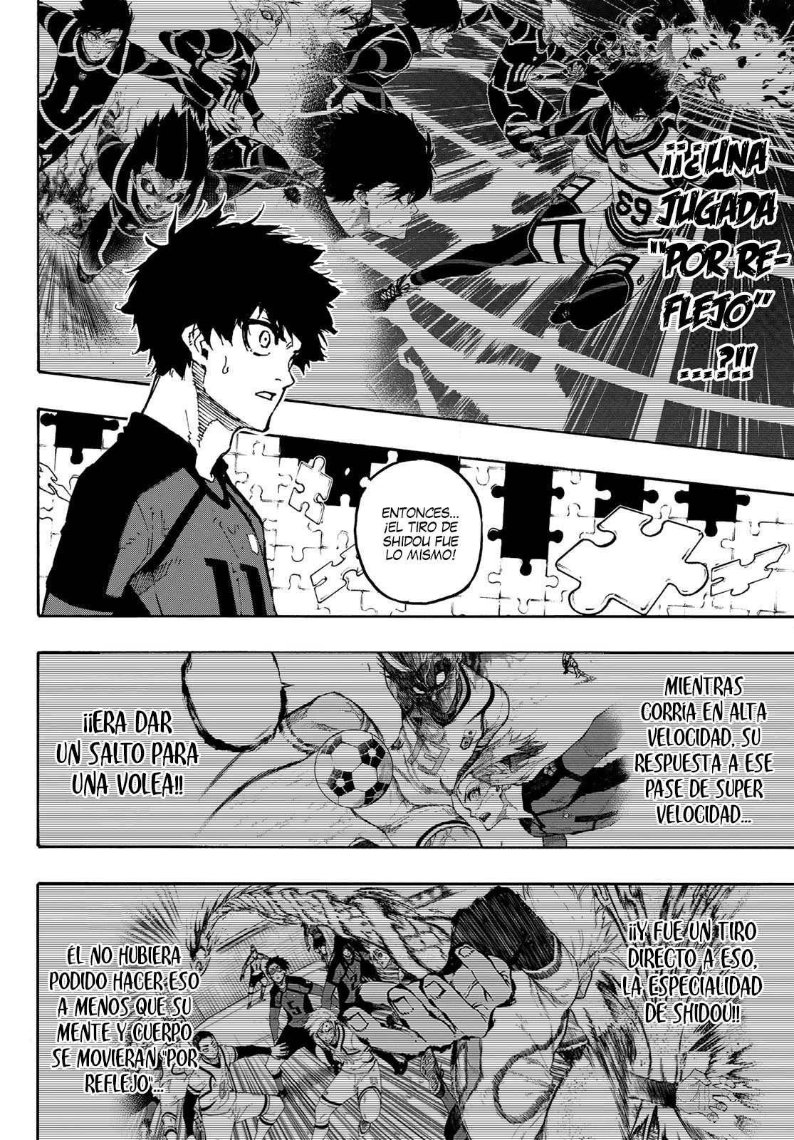 Blue Lock Capitulo 128: Cambiando de actores. página 6