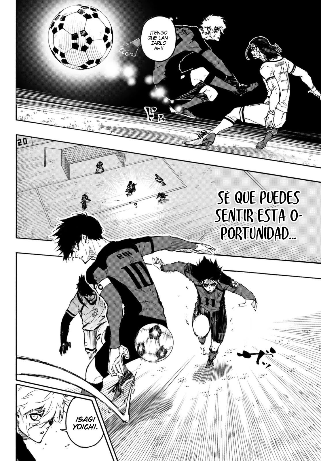 Blue Lock Capitulo 129: Sereno y Camaleón. página 11