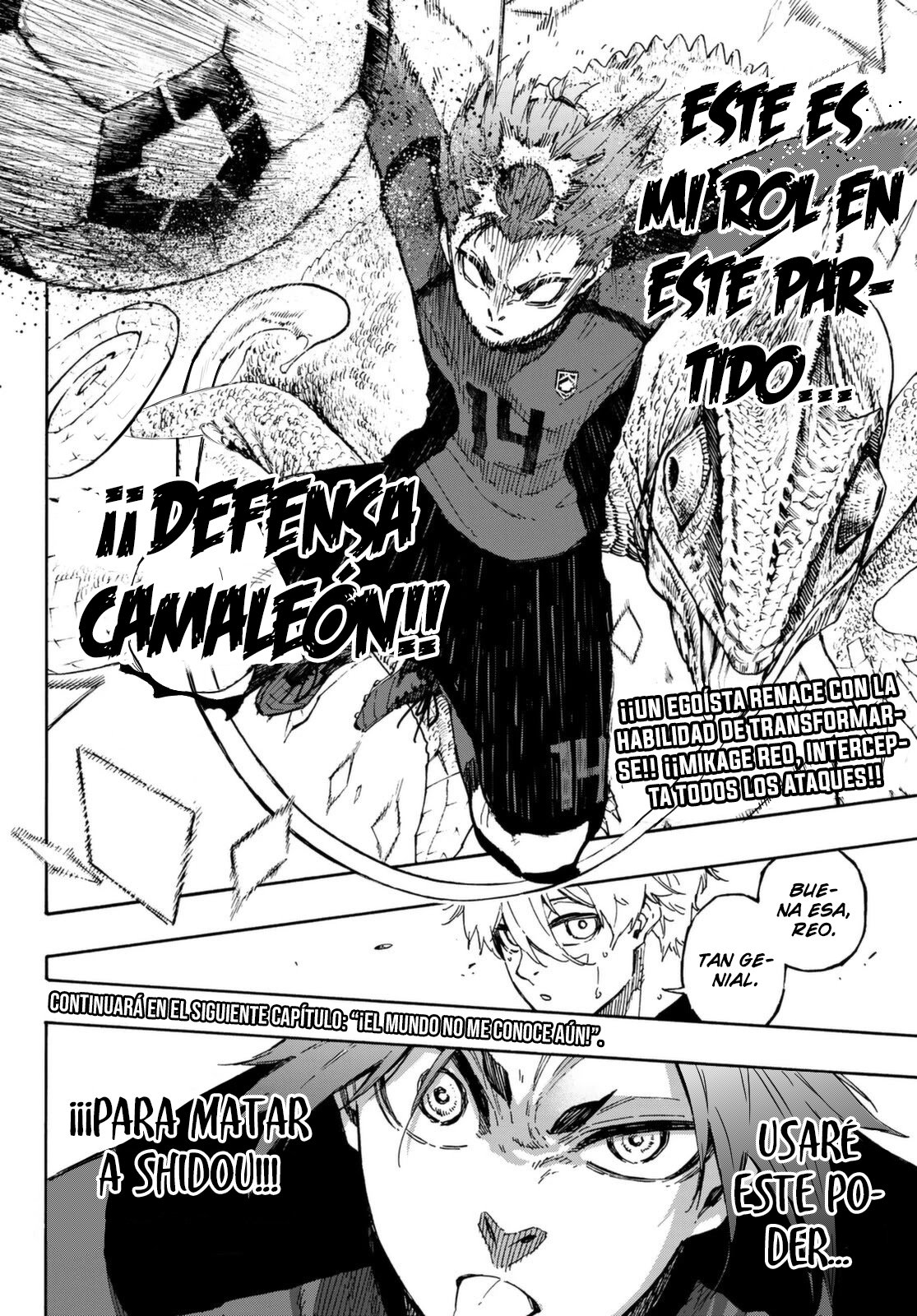 Blue Lock Capitulo 129: Sereno y Camaleón. página 20