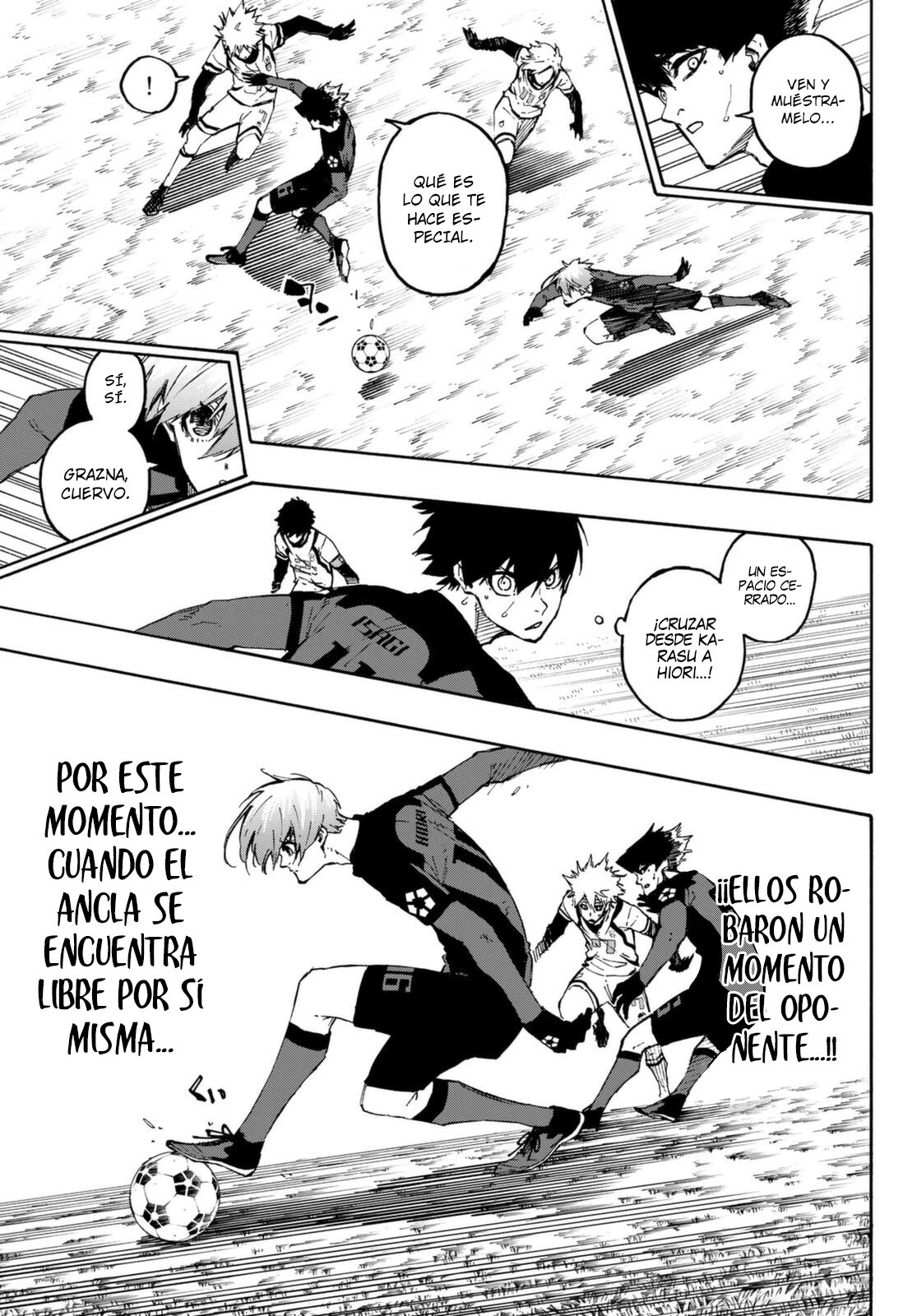 Blue Lock Capitulo 129: Sereno y Camaleón. página 6