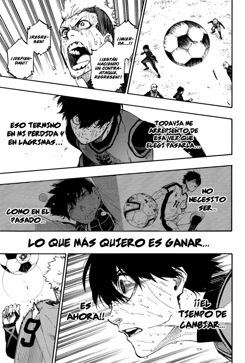 Blue Lock Capitulo 13: El momento de cambiar página 10