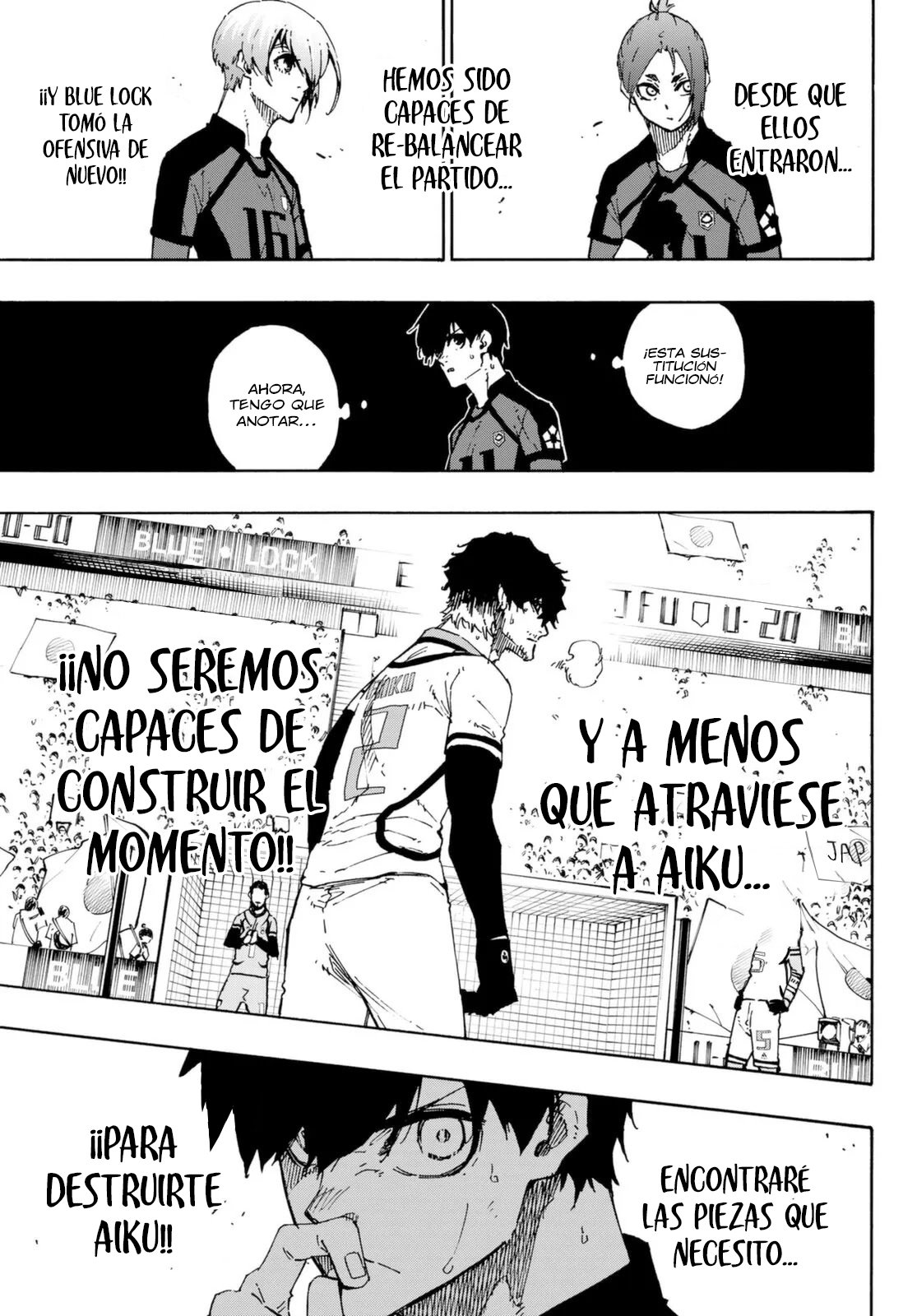 Blue Lock Capitulo 130: El mundo no me conoce aún. página 4