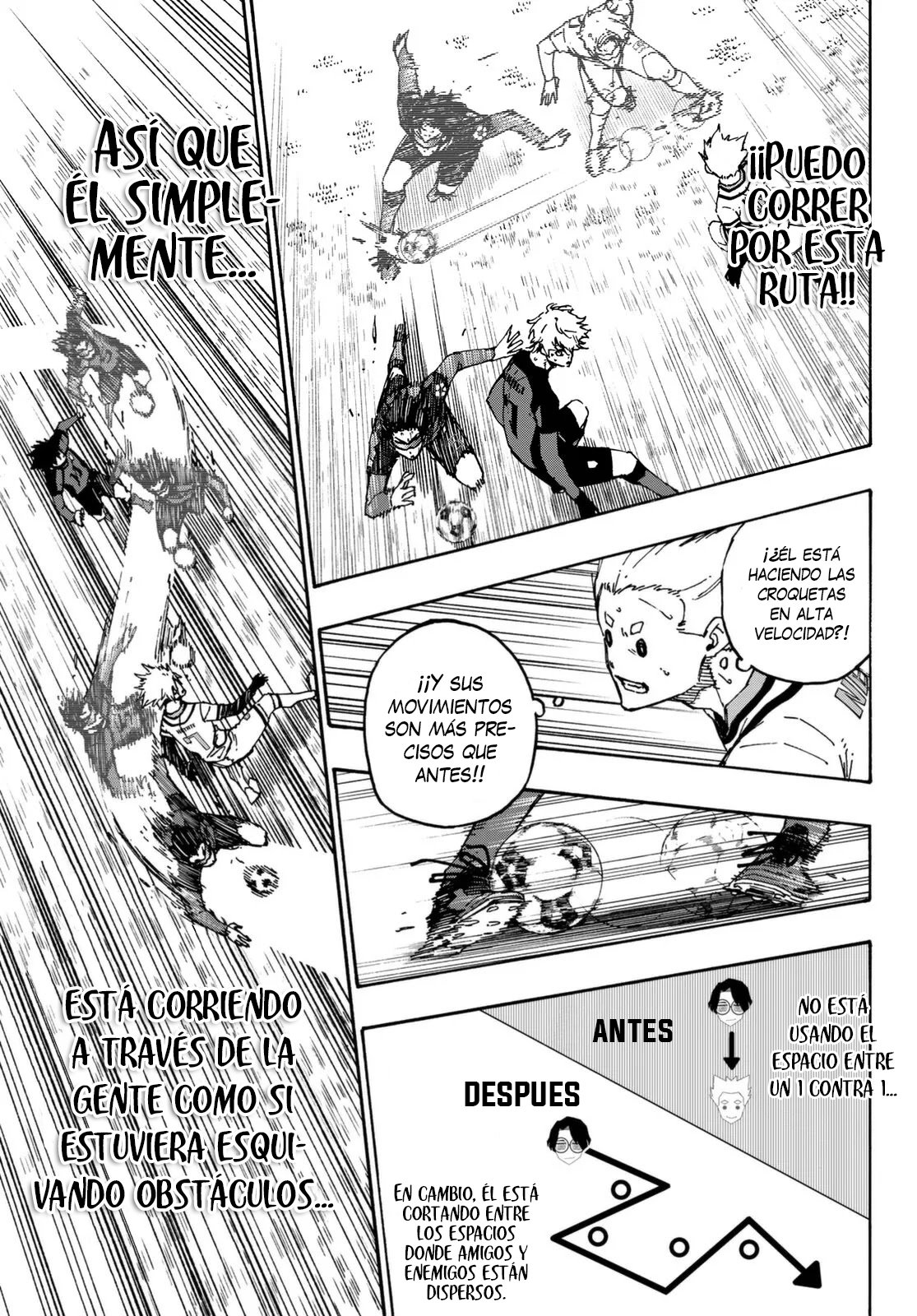 Blue Lock Capitulo 133: Concentración extrema página 12
