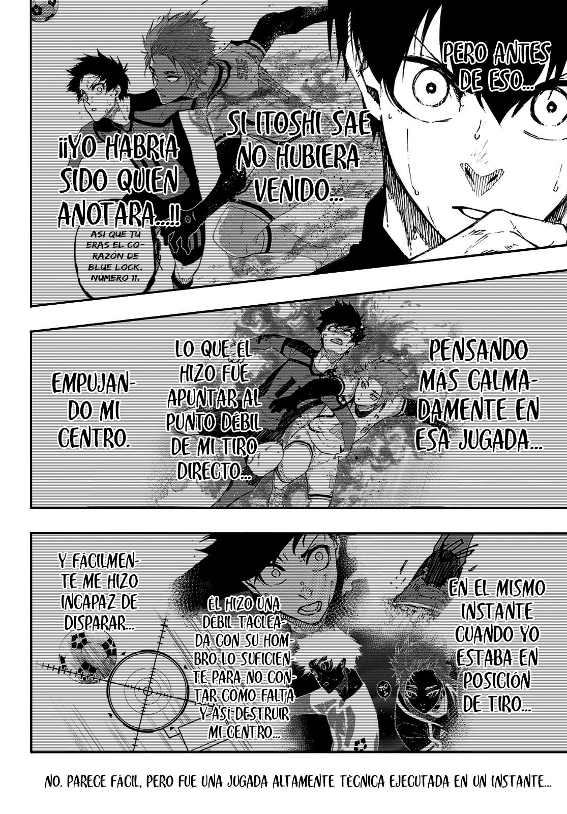 Blue Lock Capitulo 138: Corazones unidos. página 10