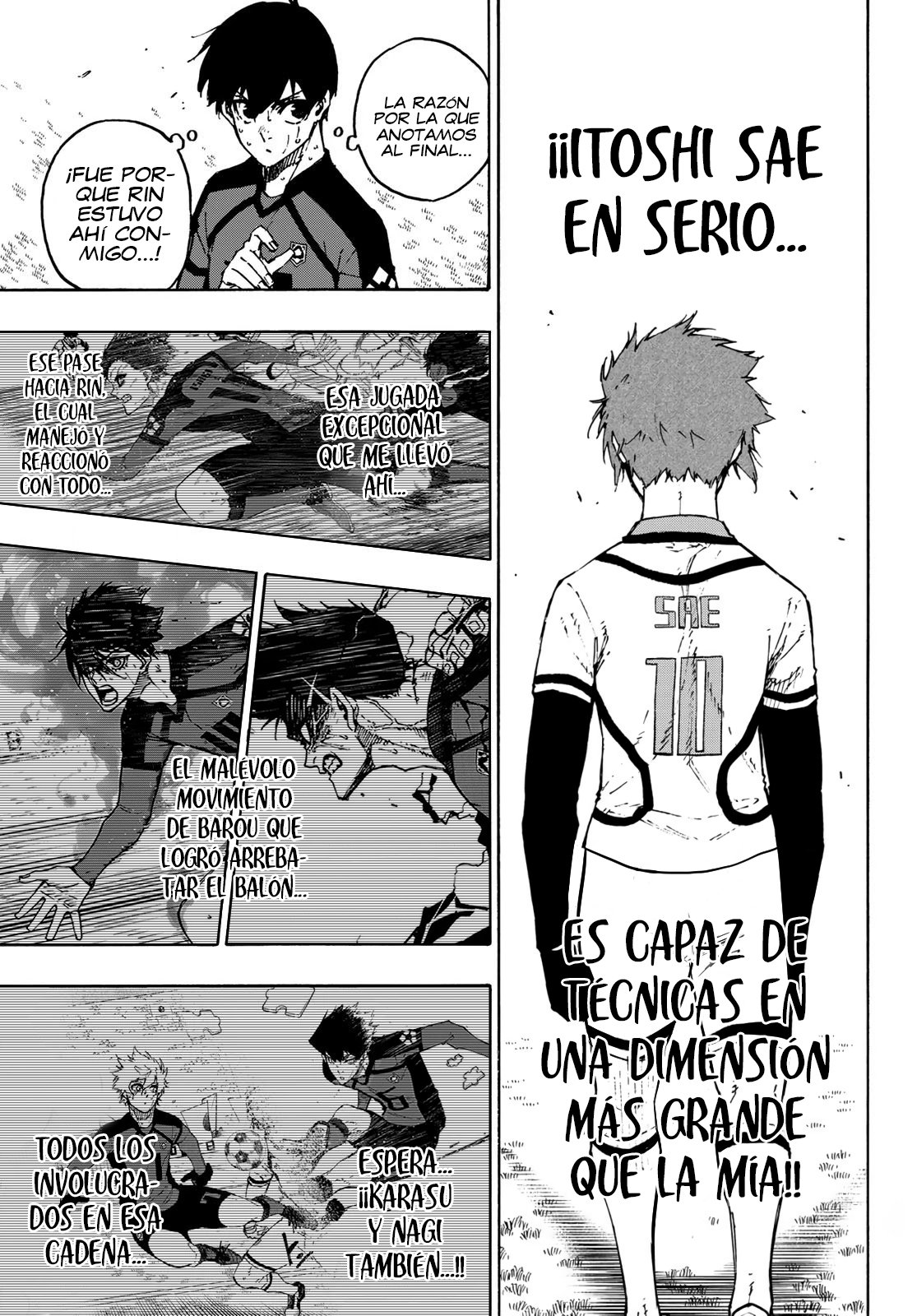 Blue Lock Capitulo 138: Corazones unidos. página 11
