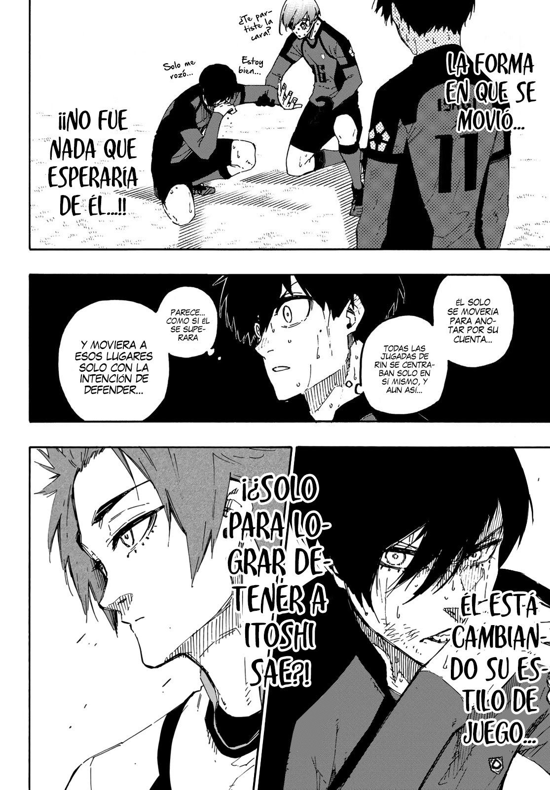 Blue Lock Capitulo 140: Esencia. página 14