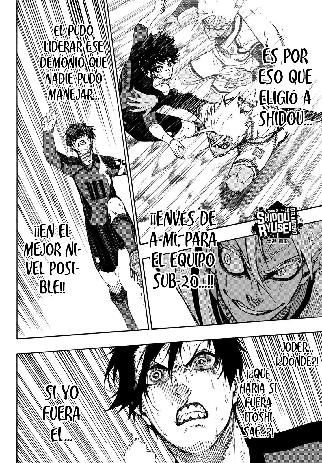 Blue Lock Capitulo 140: Esencia. página 7