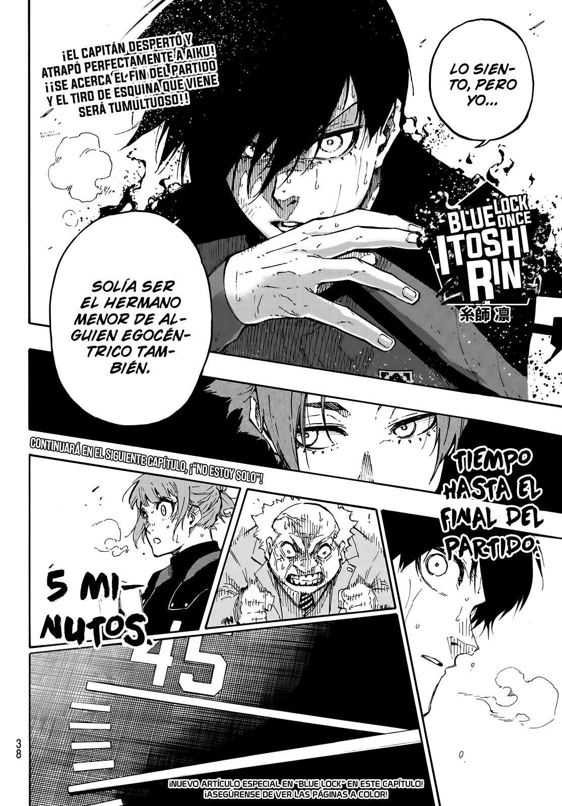 Blue Lock Capitulo 142: Estándar Mundial página 28