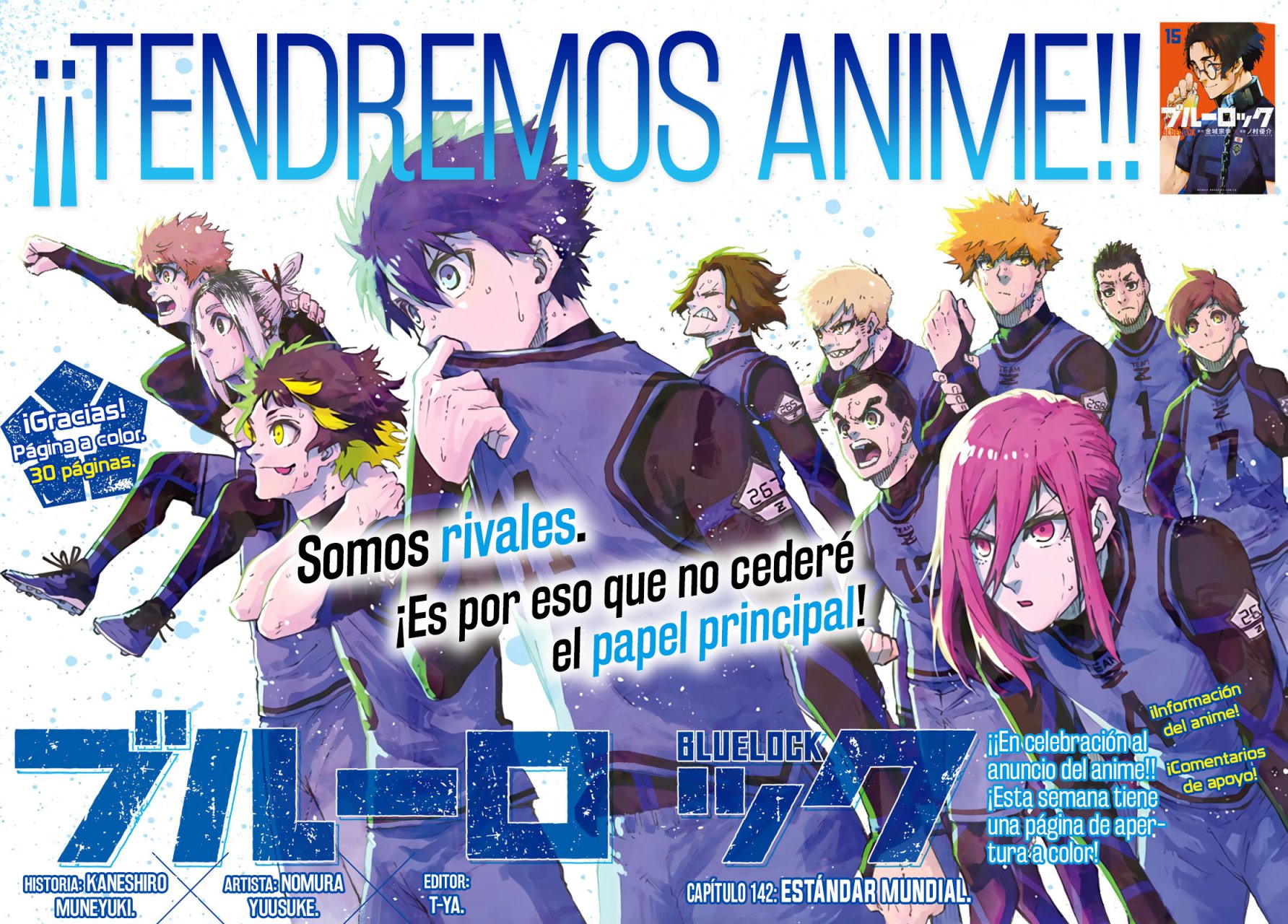 Blue Lock Capitulo 142: Estándar Mundial página 6