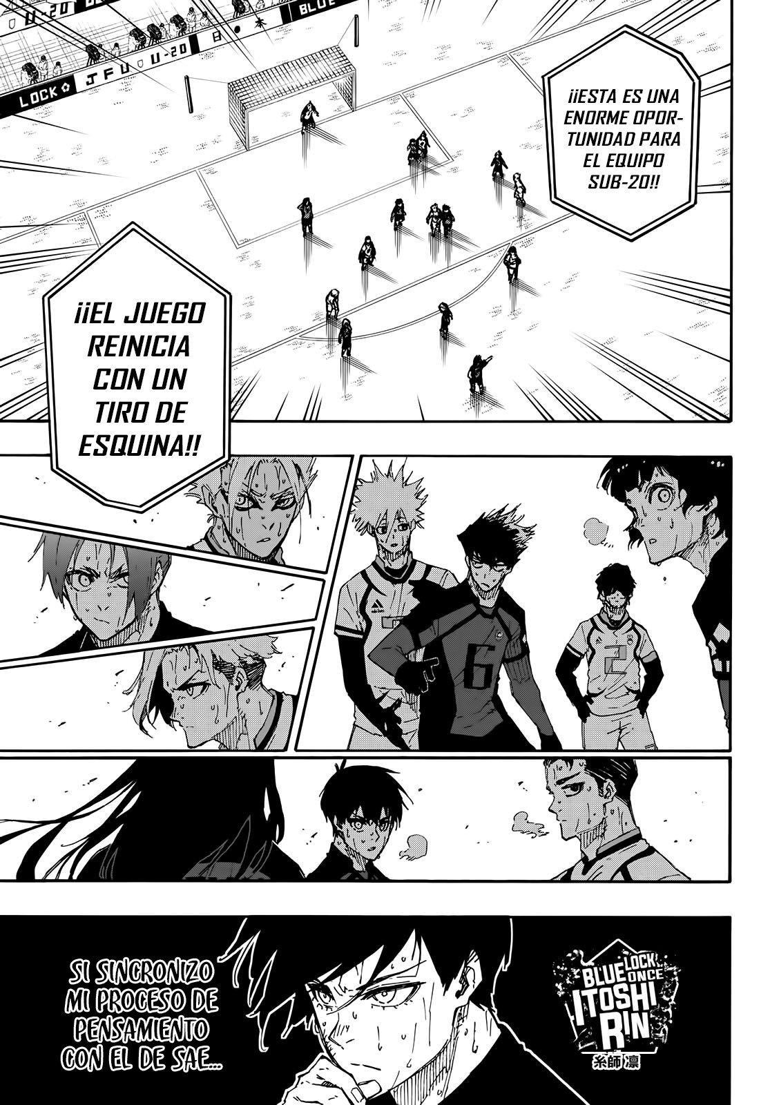Blue Lock Capitulo 143: No Estoy Solo página 4