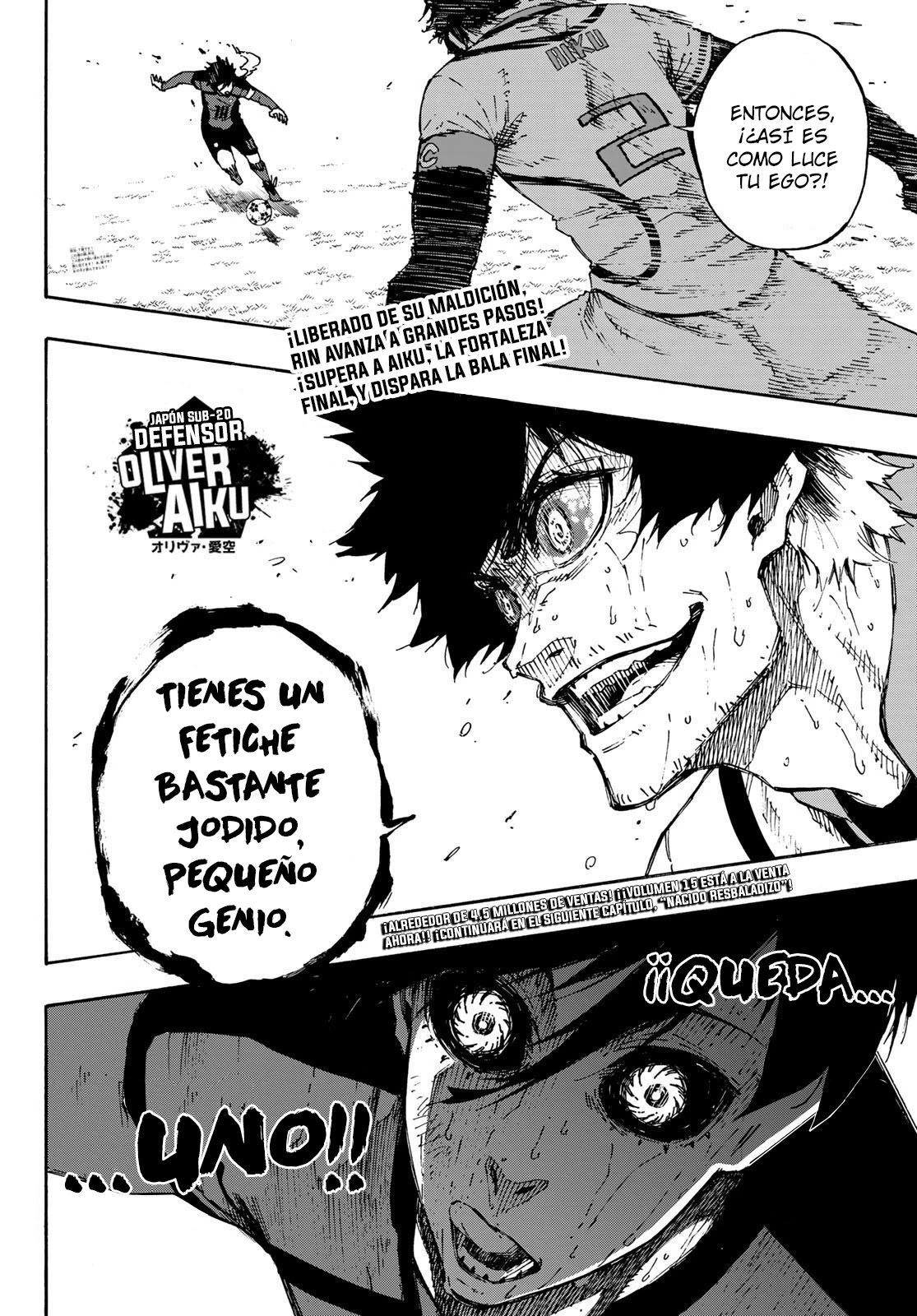 Blue Lock Capitulo 144: Fetiche página 19