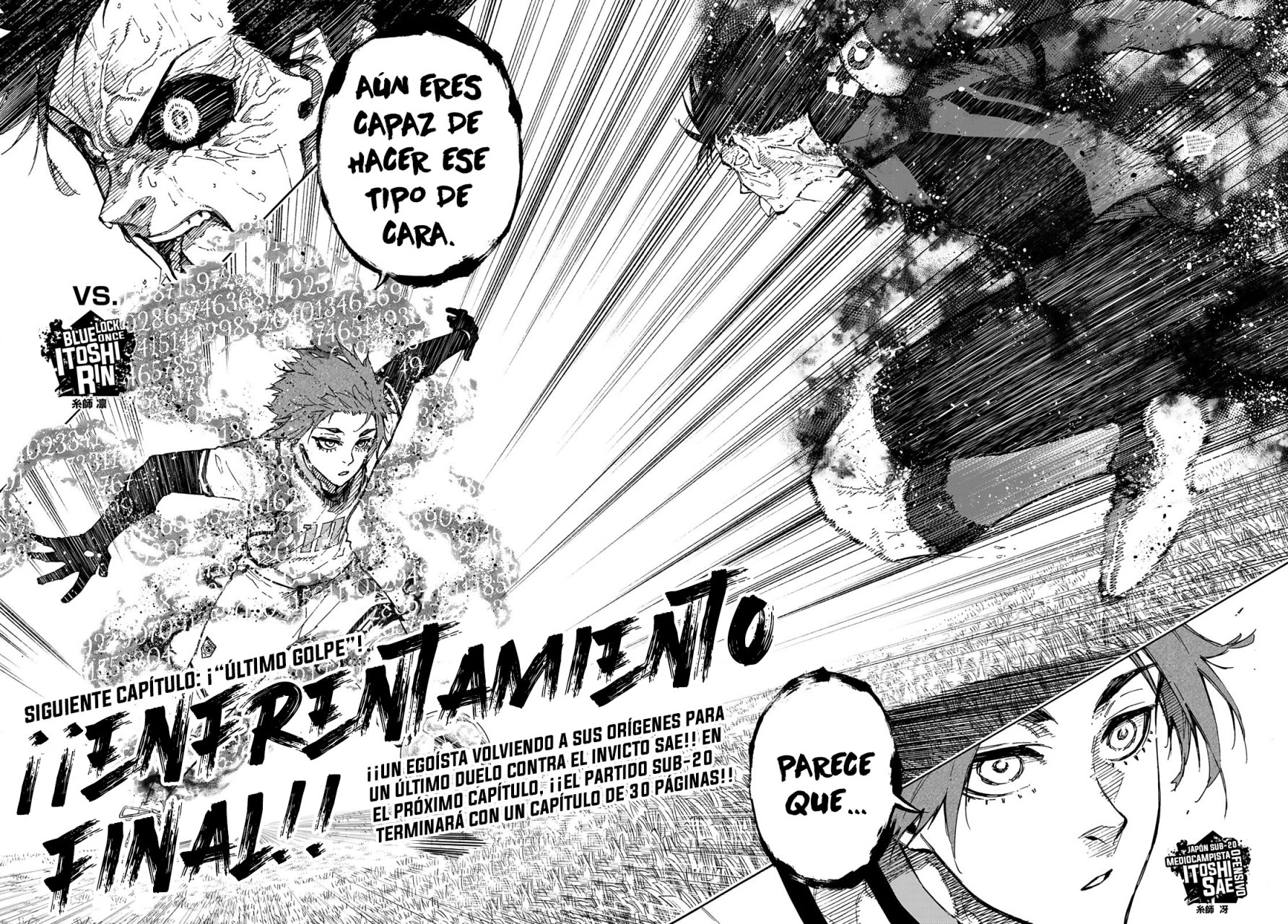 Blue Lock Capitulo 146: Enfrentamiento Final página 17