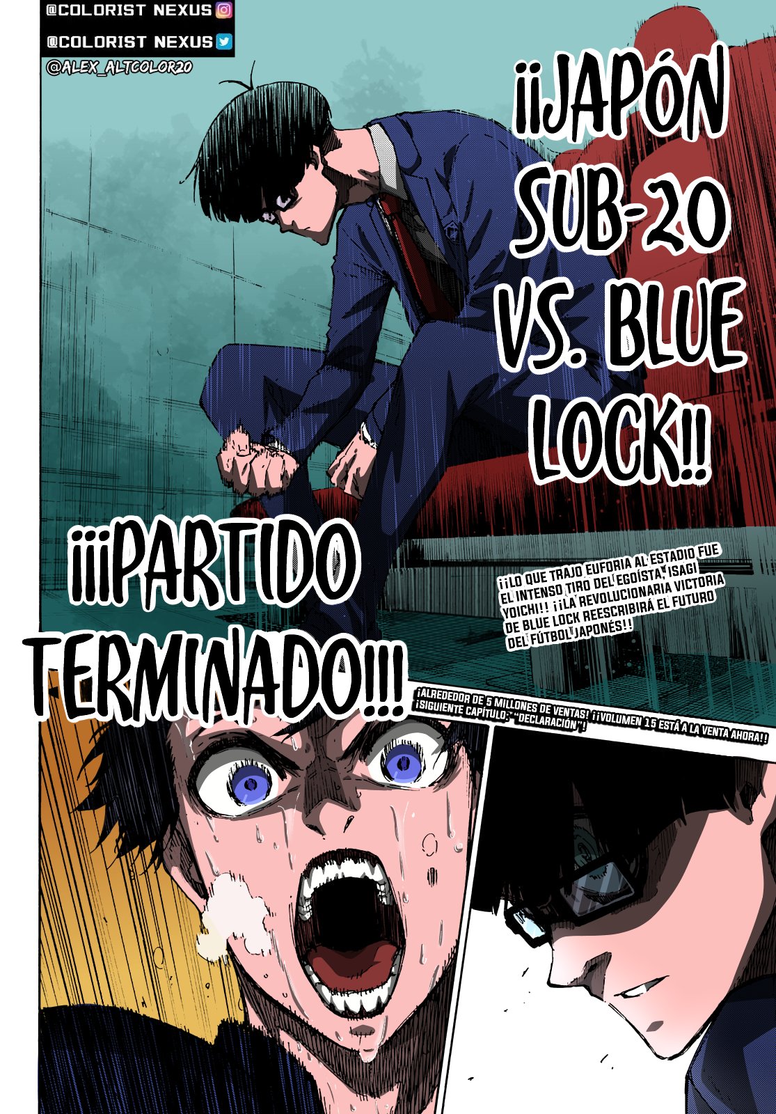 Blue Lock Capitulo 147.5: A color página 24