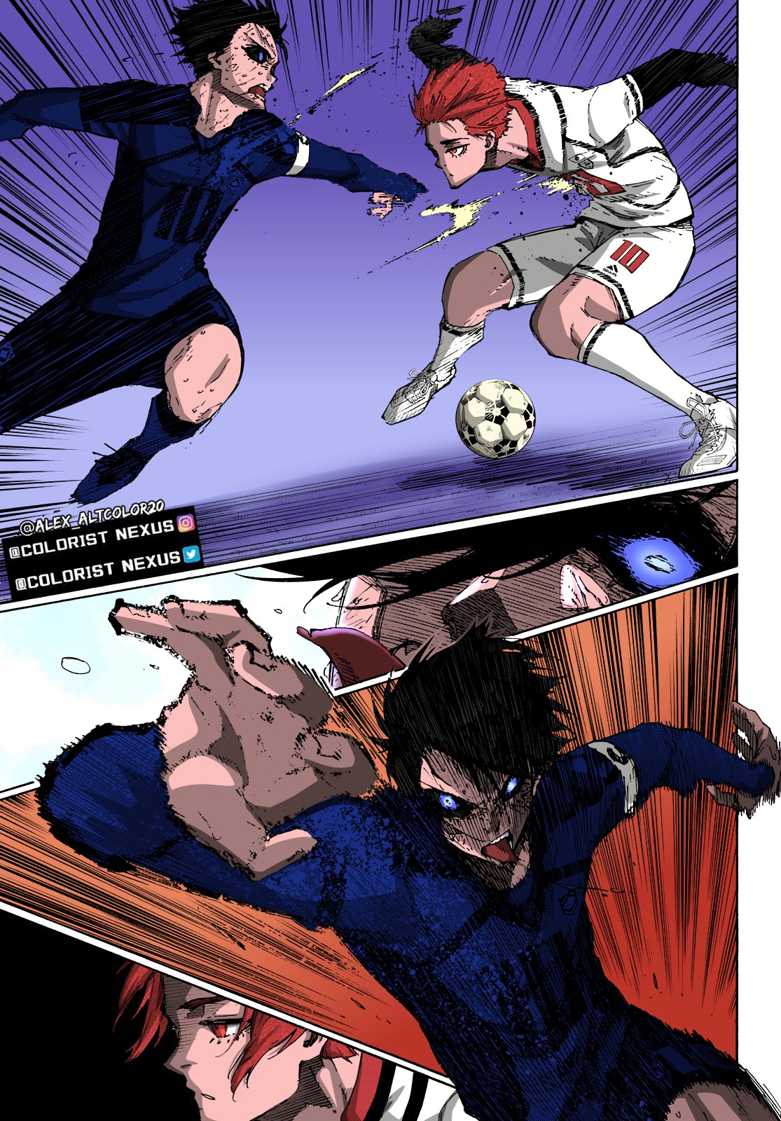 Blue Lock Capitulo 147.5: A color página 9
