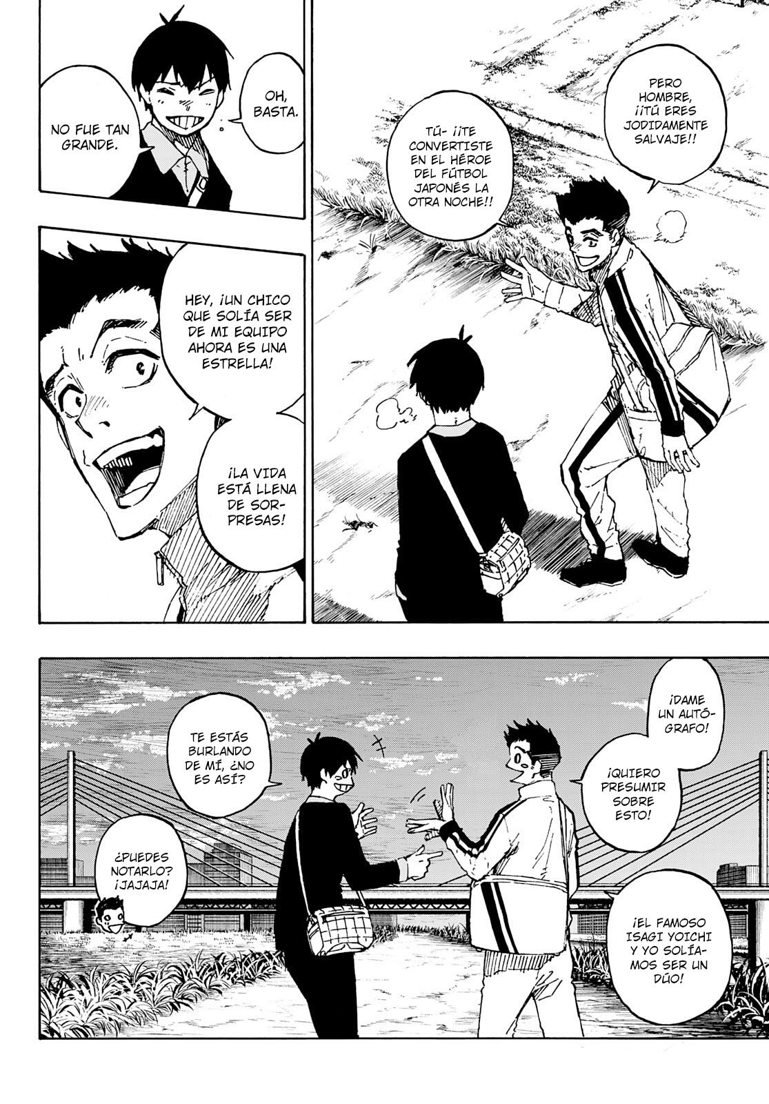Blue Lock Capitulo 151: "Mundo Cambiante" página 14