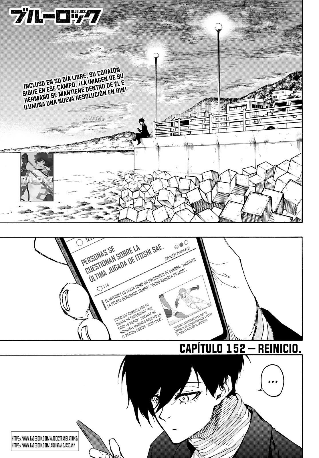 Blue Lock Capitulo 152: Reinicio página 2